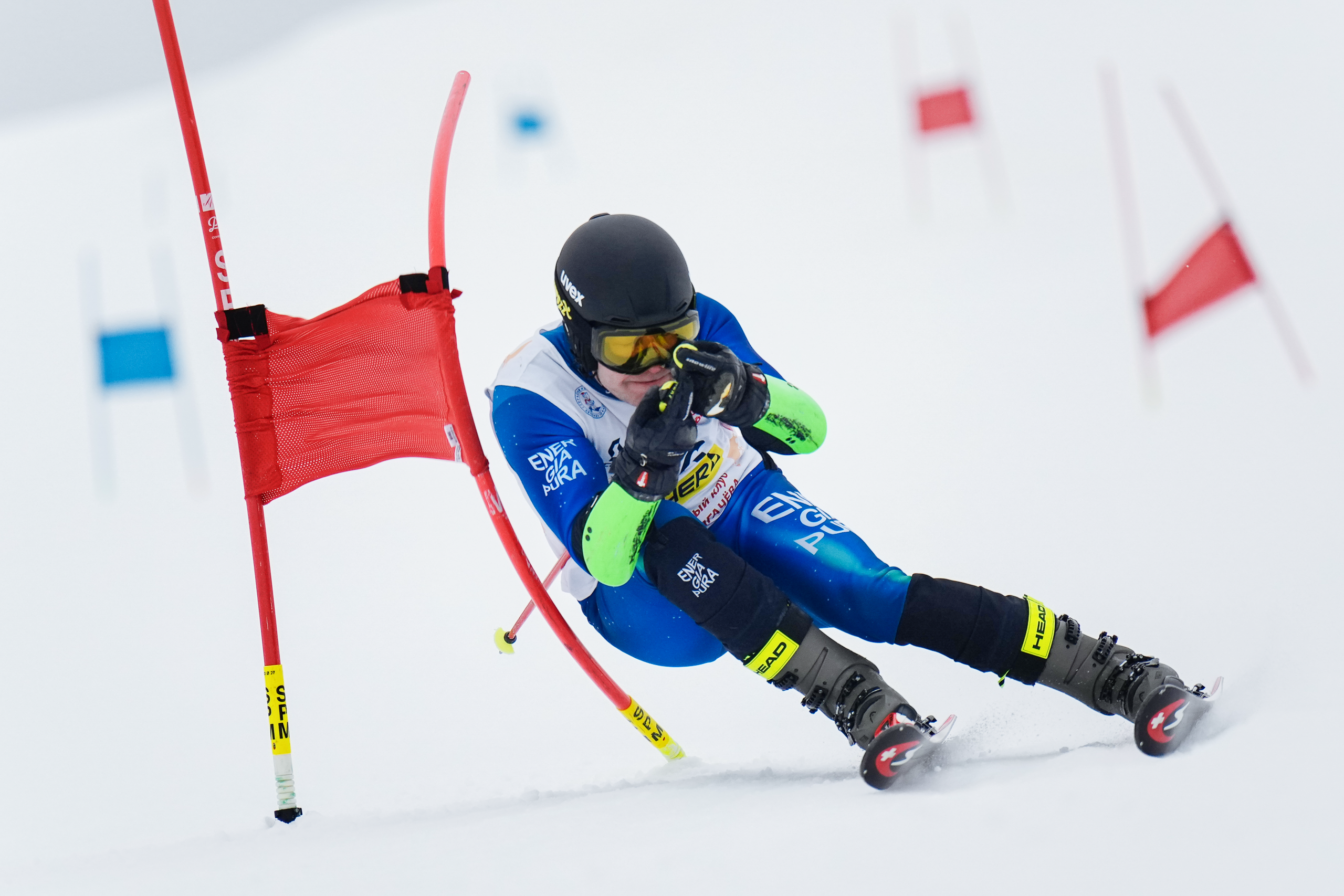 2026.03.07 | Соревнования среди ветеранов «Приз Горнолыжного клуба Леонида Тягачева» GS. Фотограф Студитский Евгений
