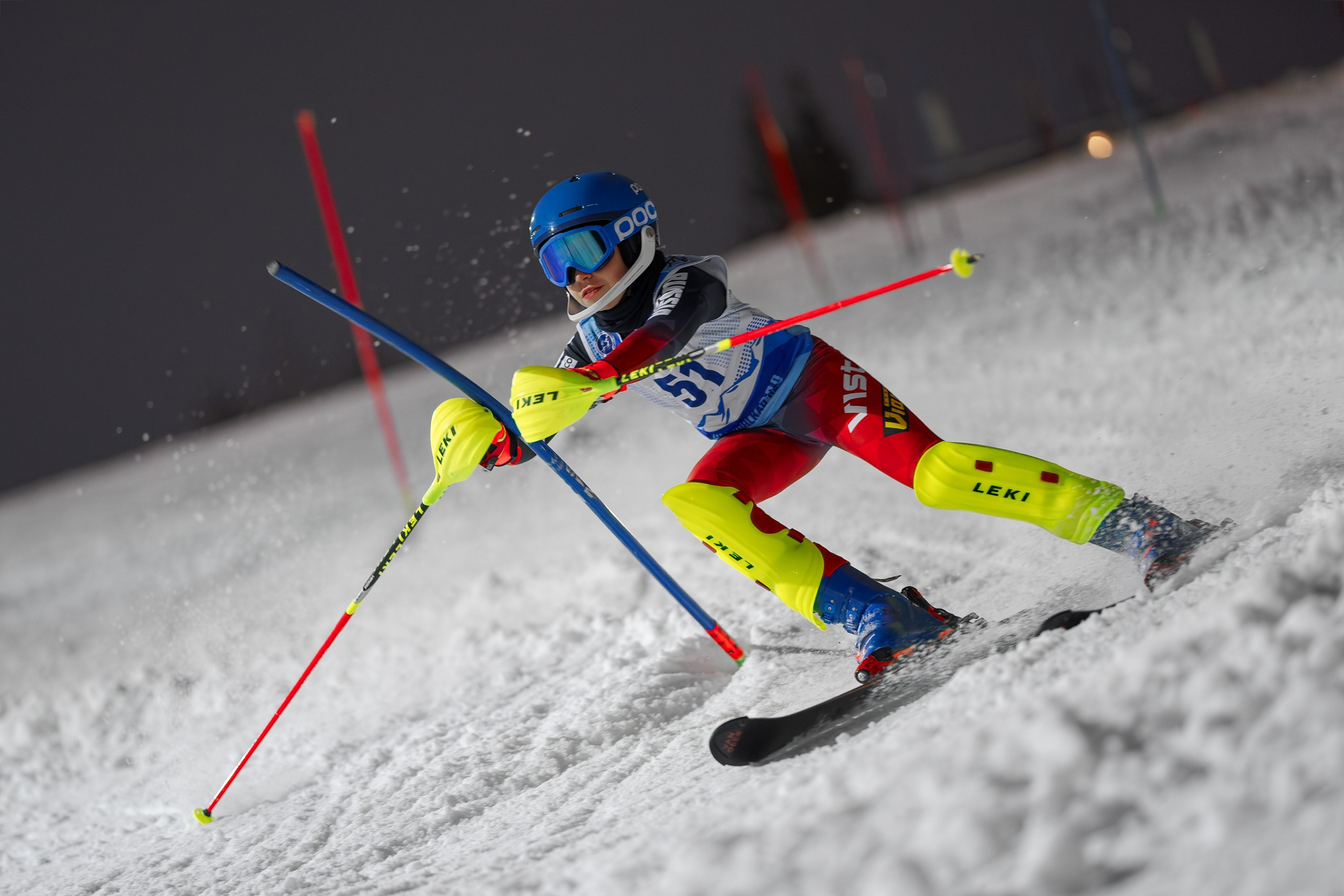 Соревнования Дмитровского городского округа по горнолыжному спорту «Открытие зимнего сезона» 2024-2025. Фотограф Студитский Евгений