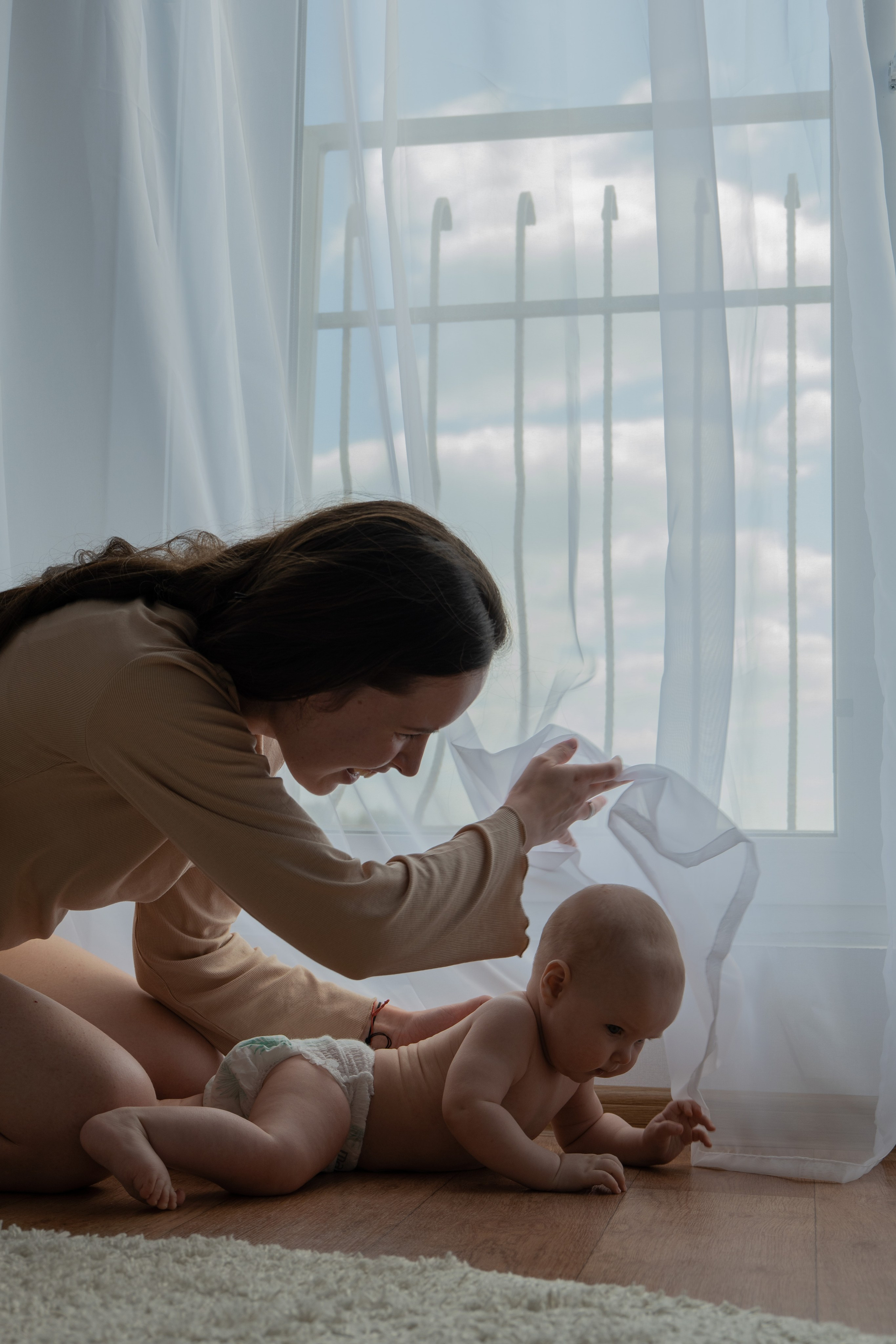 Мама и малыш 6 мес. Фотограф видеограф Ольга Василевская