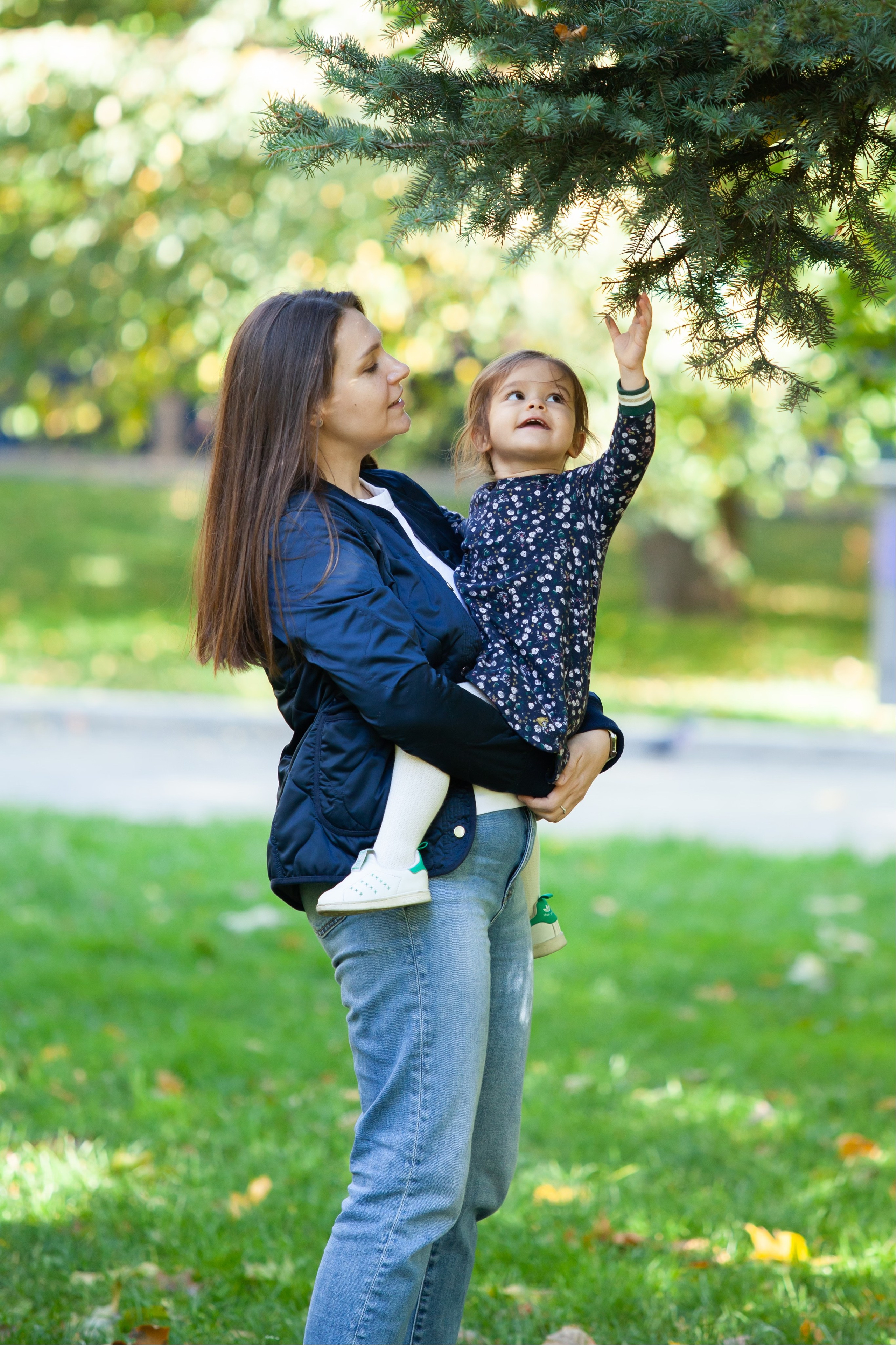 Семейная фотосъемка в саду Баумана. Фотографы в Москве Светлана Устинова и Сергей Грачев