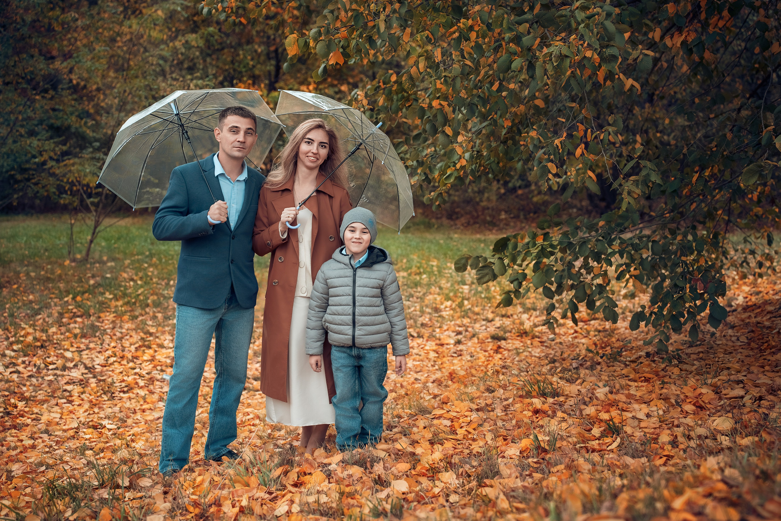 Семейный фотограф в Москве | Фотосессия семьи с детьми Юлия, Дмитрий и Костя