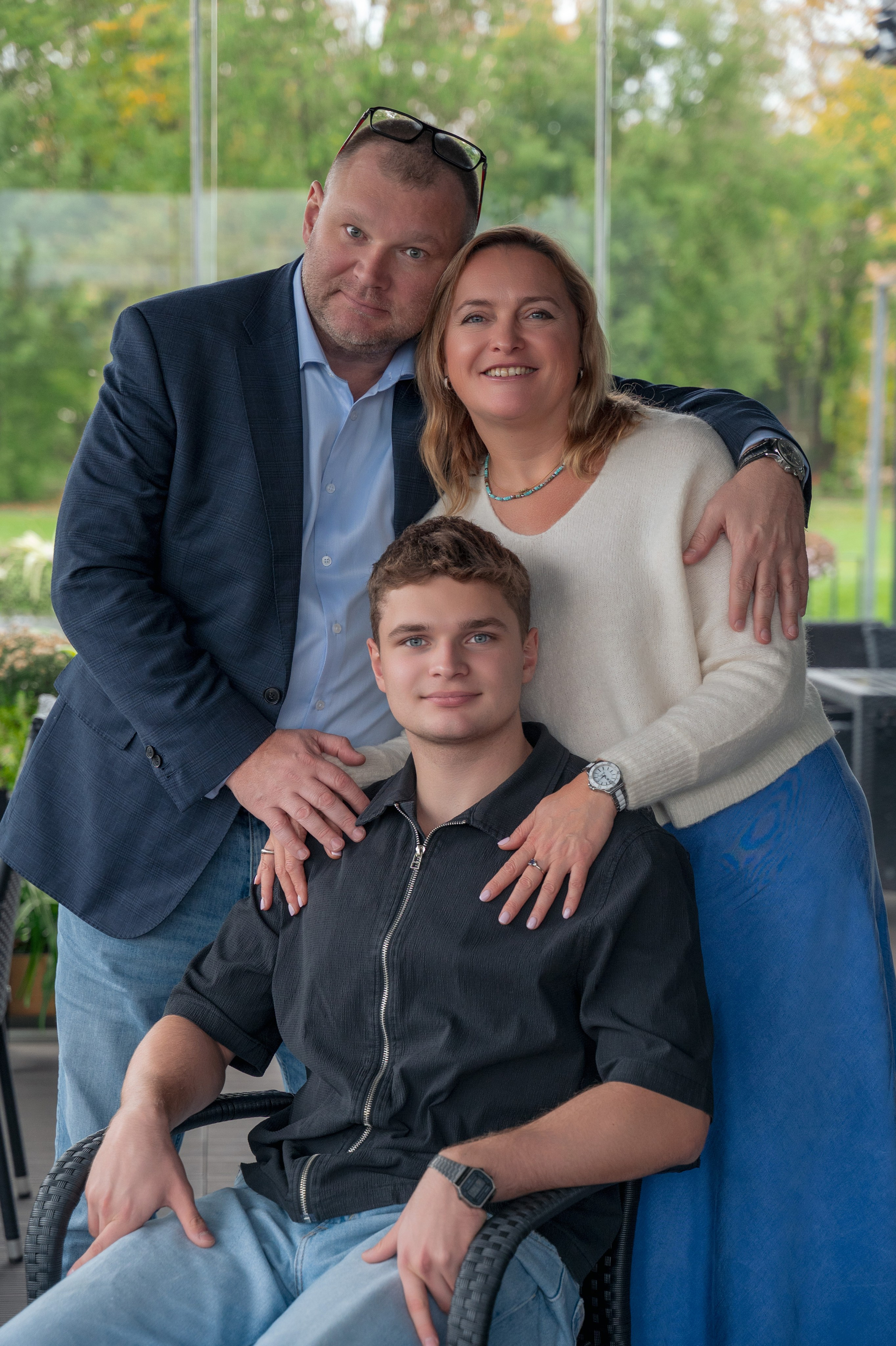 Большая семейная встреча. Школьный фотограф в Москве