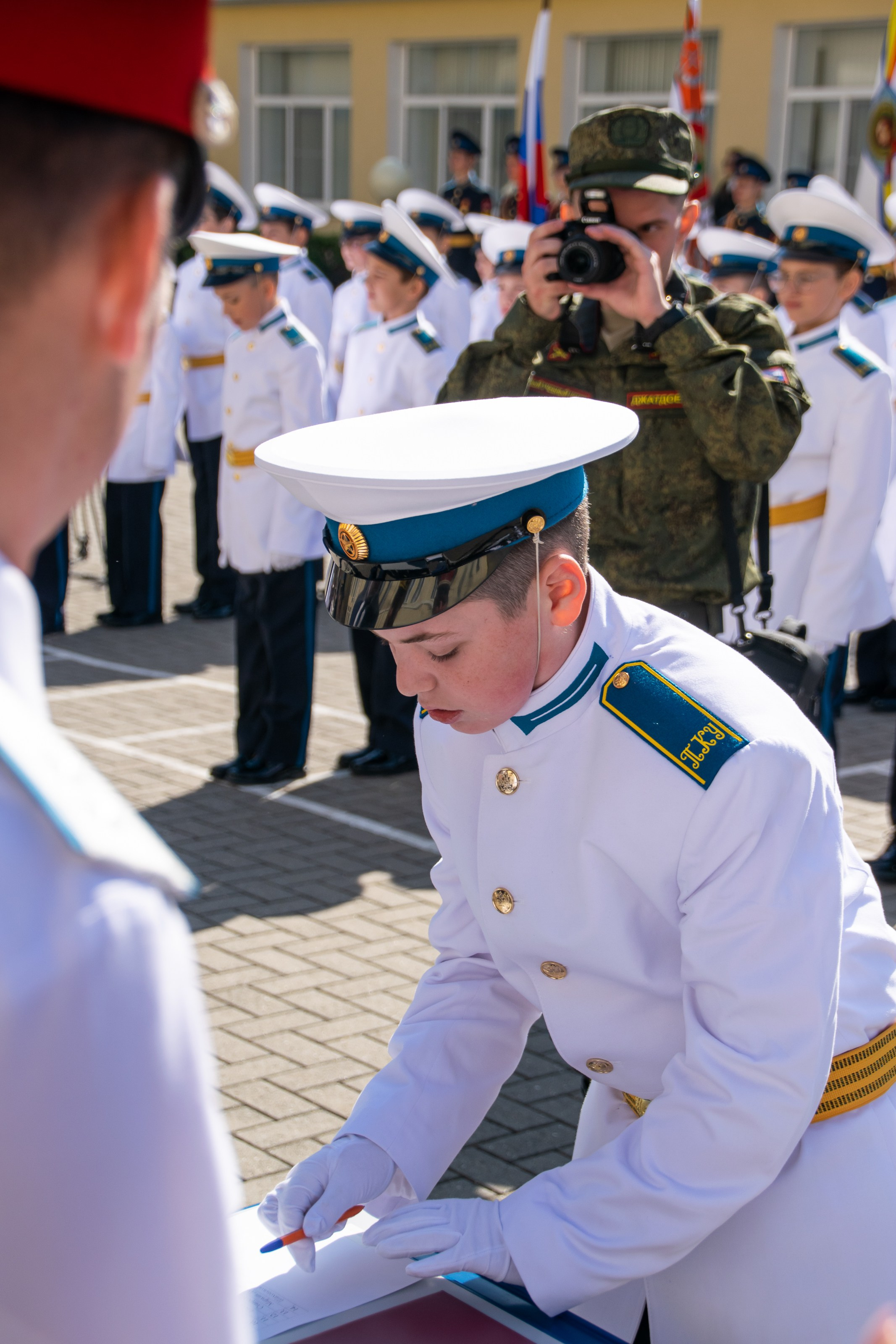 Присяга в кадетском училище. Репортажный фотограф в Ставрополе