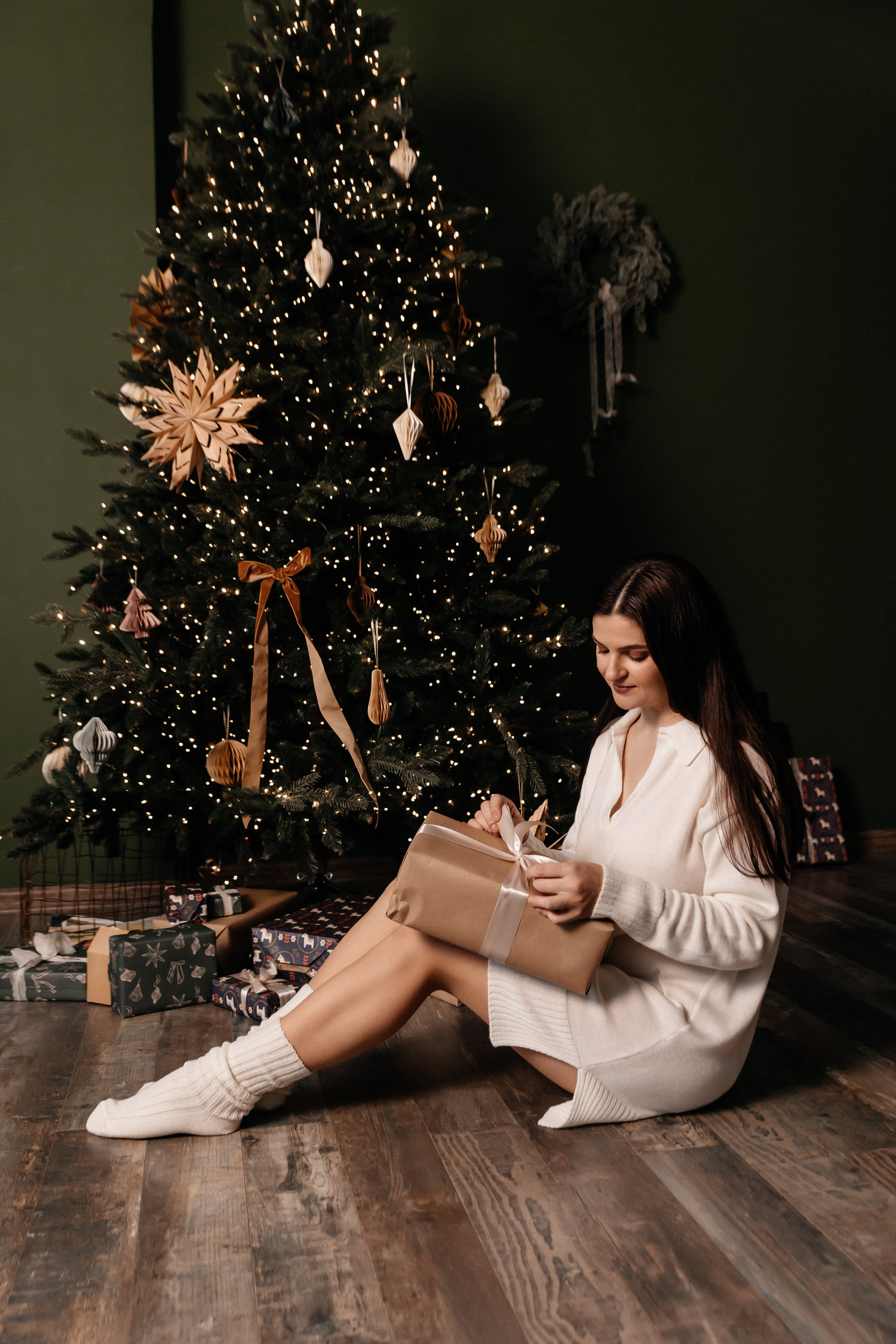 Новогодняя. Семейный фотограф Минск Усова Ольга