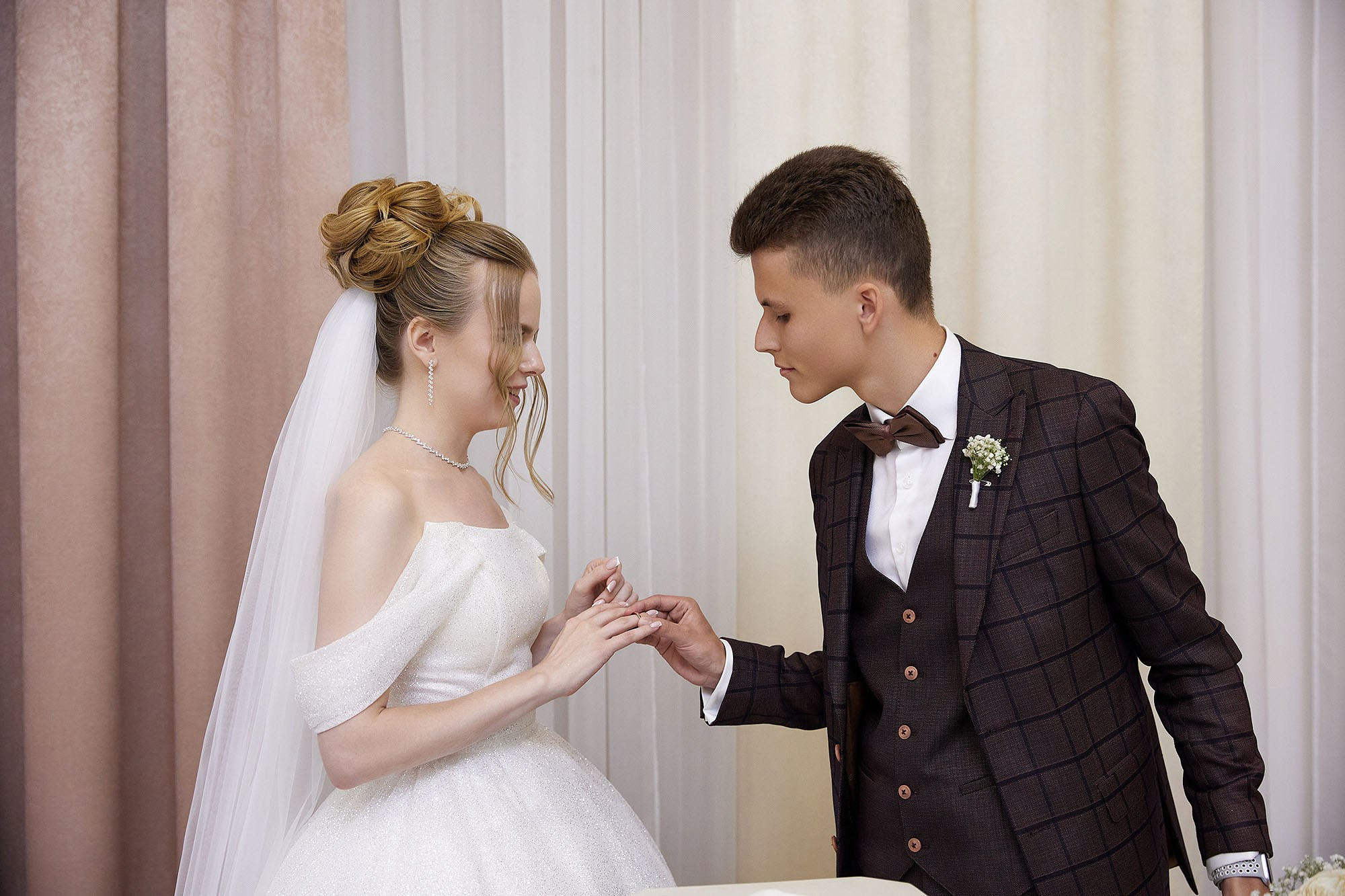 Регистрация в ЗАГСе и выездная. Свадебная съемка. Фотограф в Москве Валерий Боцман