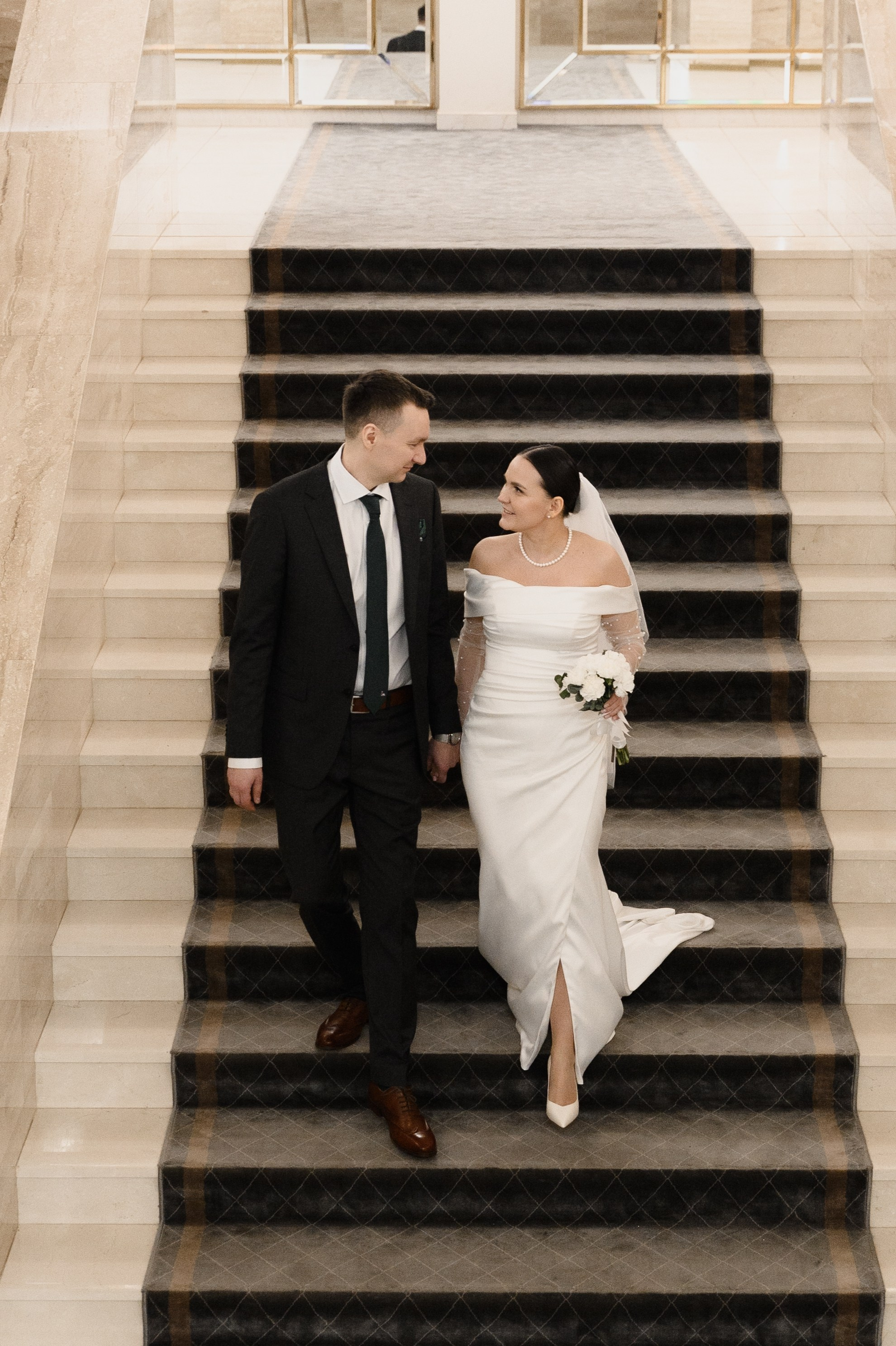 Наталья и Андрей. Савеловский загс. Свадебный фотограф Колотовкина Валентина Москва