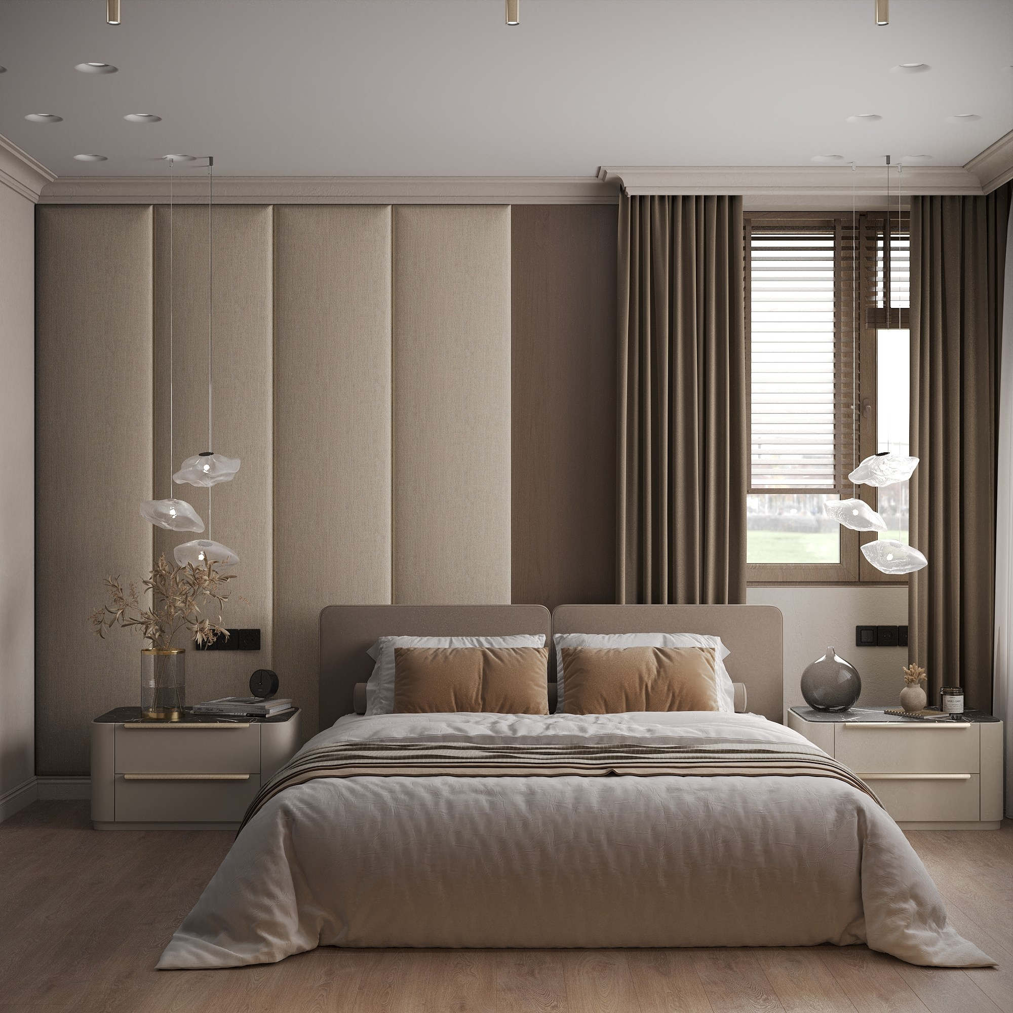 ЖК Западный луч 125 м². БК студия дизайна интерьера