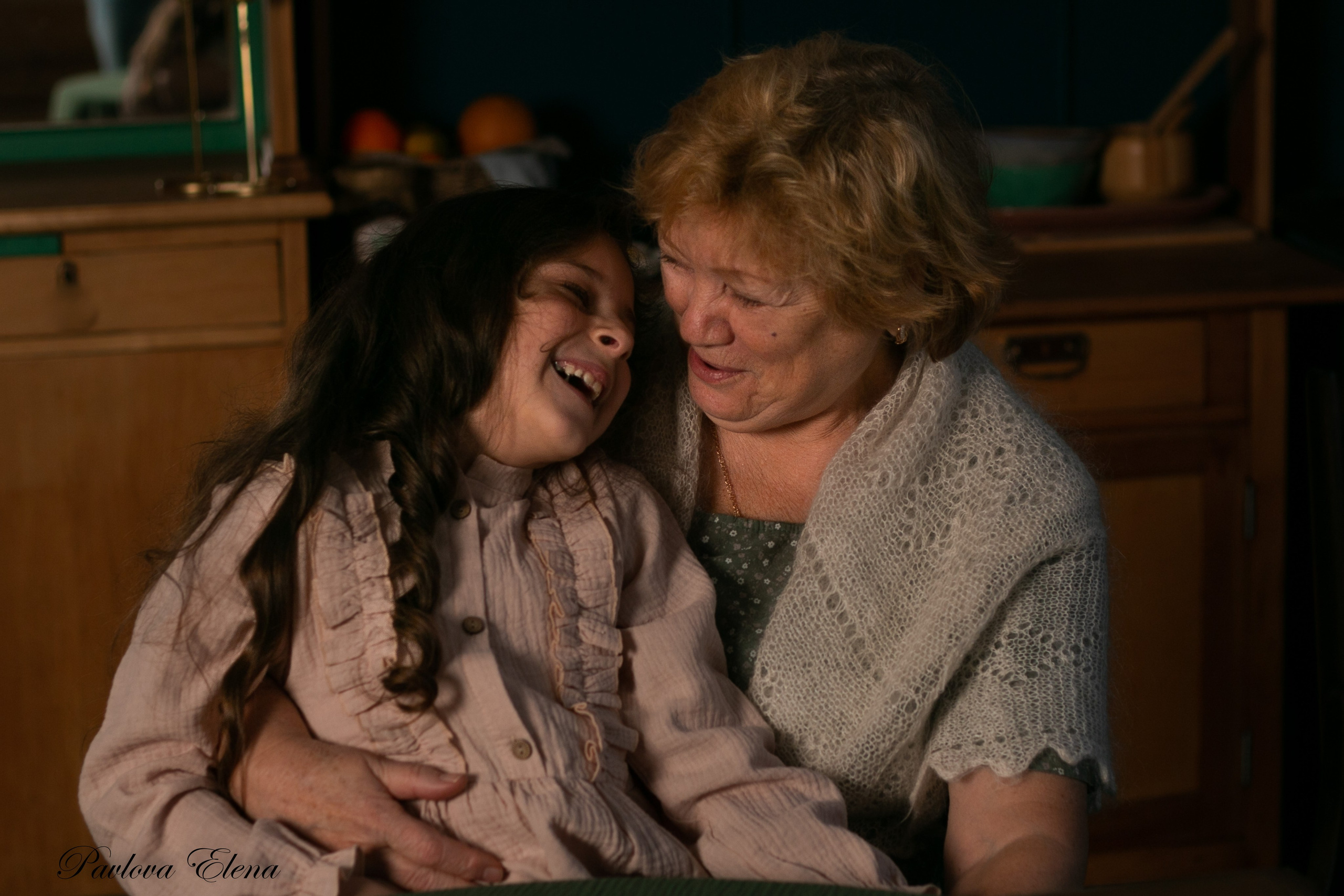 с бабушкой весело уютно и тепло