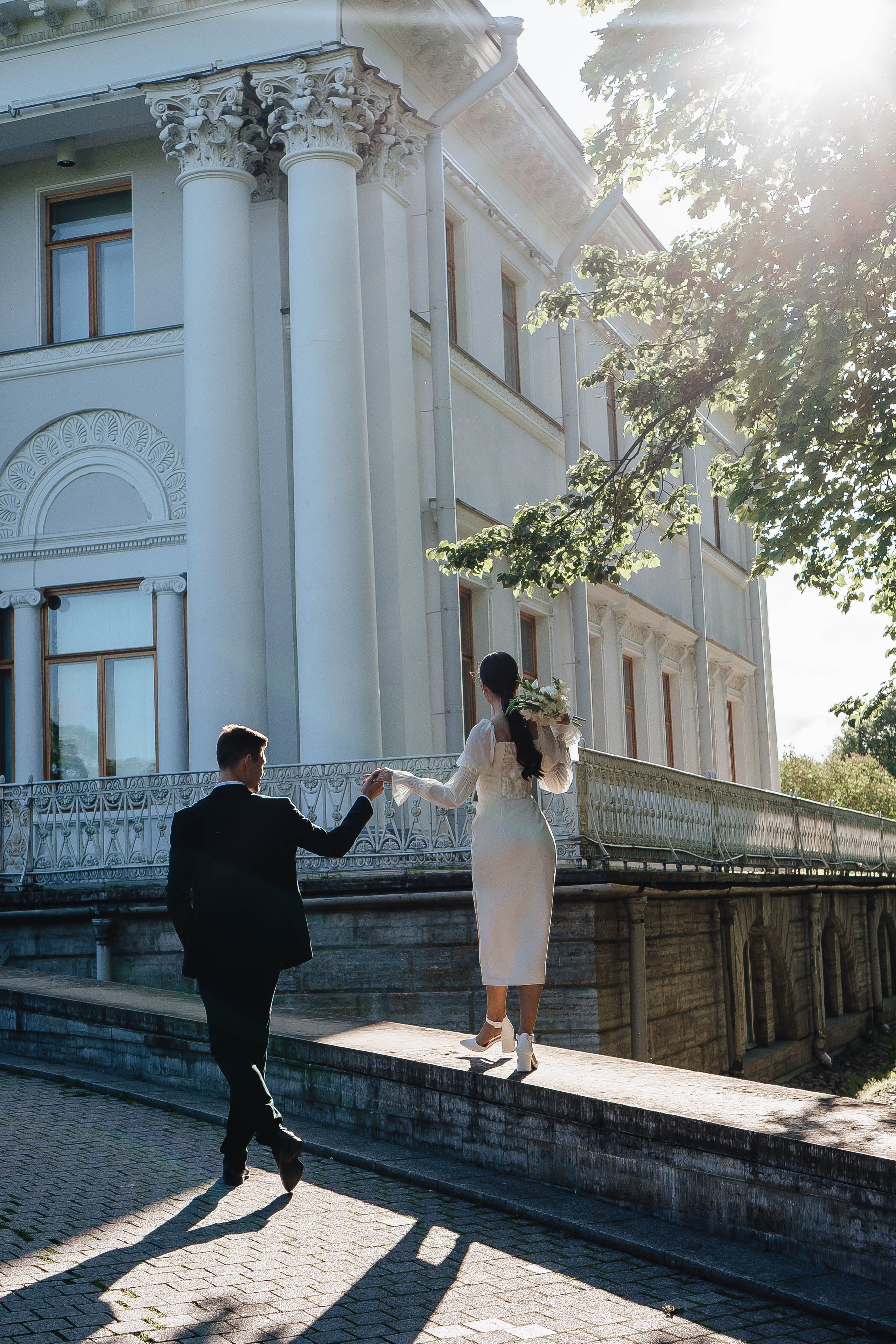 СВАДЕБНАЯ СЬЕМКА НА РАССВЕТЕ НА ЕЛАГИНОМ ОСТОРОВЕ. Профессиональный фотограф, Санкт-Петербург — Виктория Богомолова