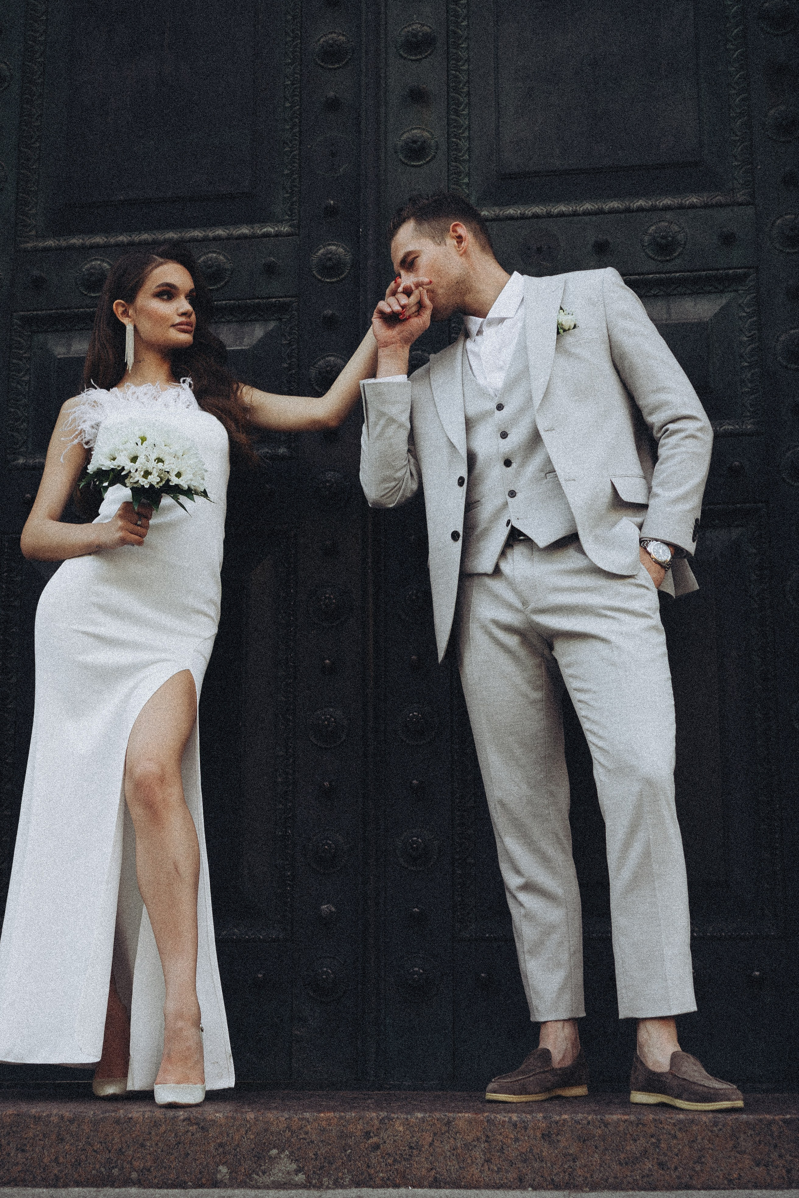 Свадебная сьемка у академии Штиглица. Профессиональный фотограф, Санкт-Петербург — Виктория Богомолова