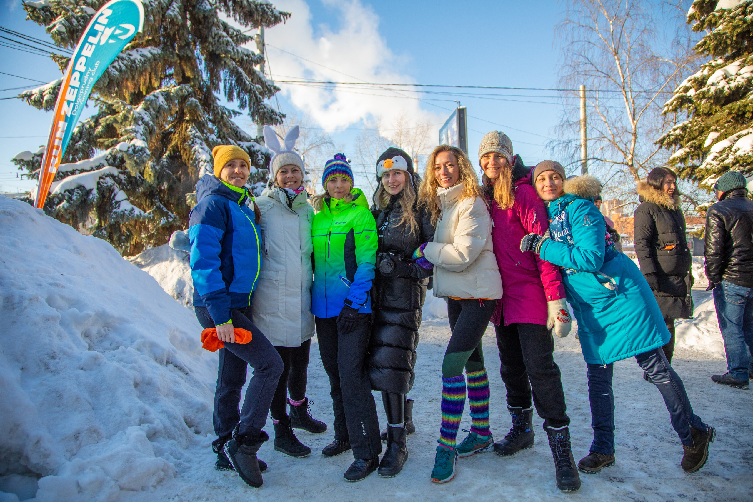 Марафон у дома, 7 этап, Химки, 21 января 2024 г. Фотограф Сергей Ловкий