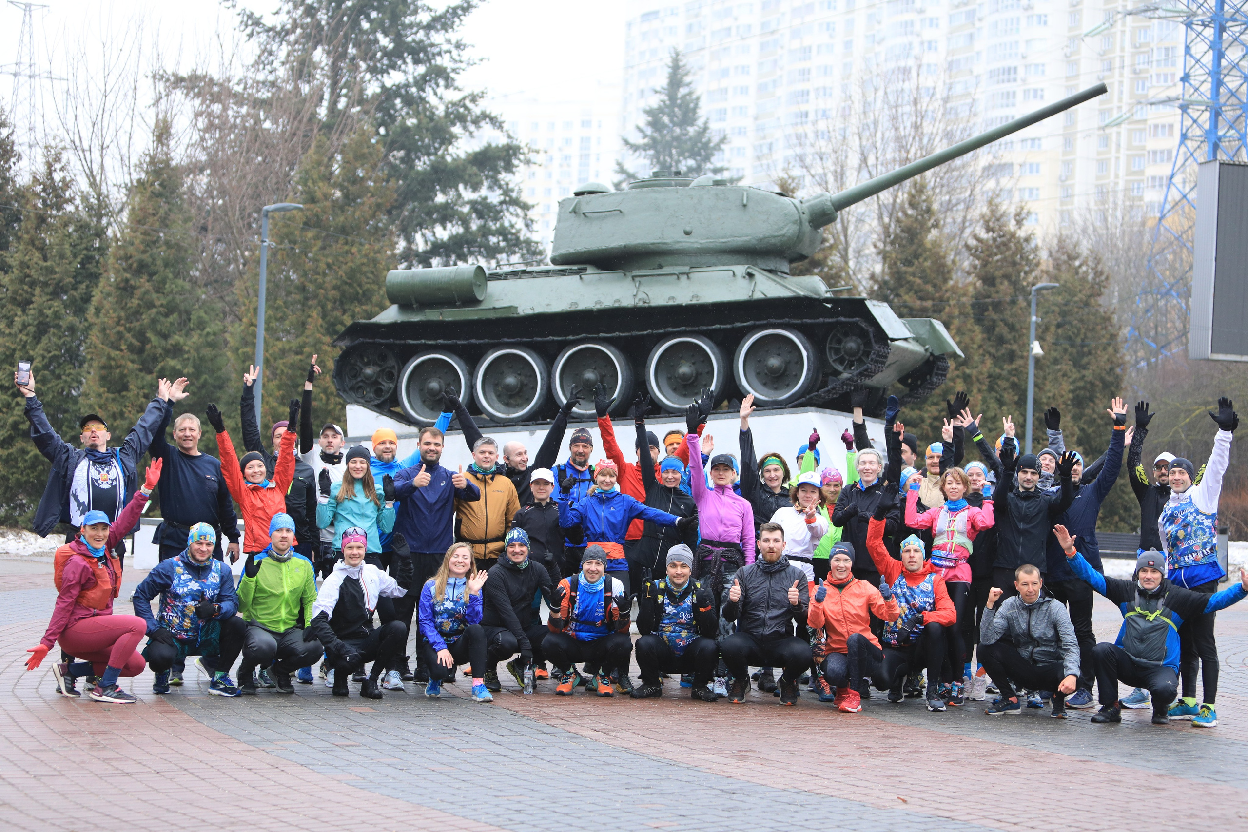 Марафон у дома, Химки, 26 марта 2023 г. Фотограф Сергей Ловкий