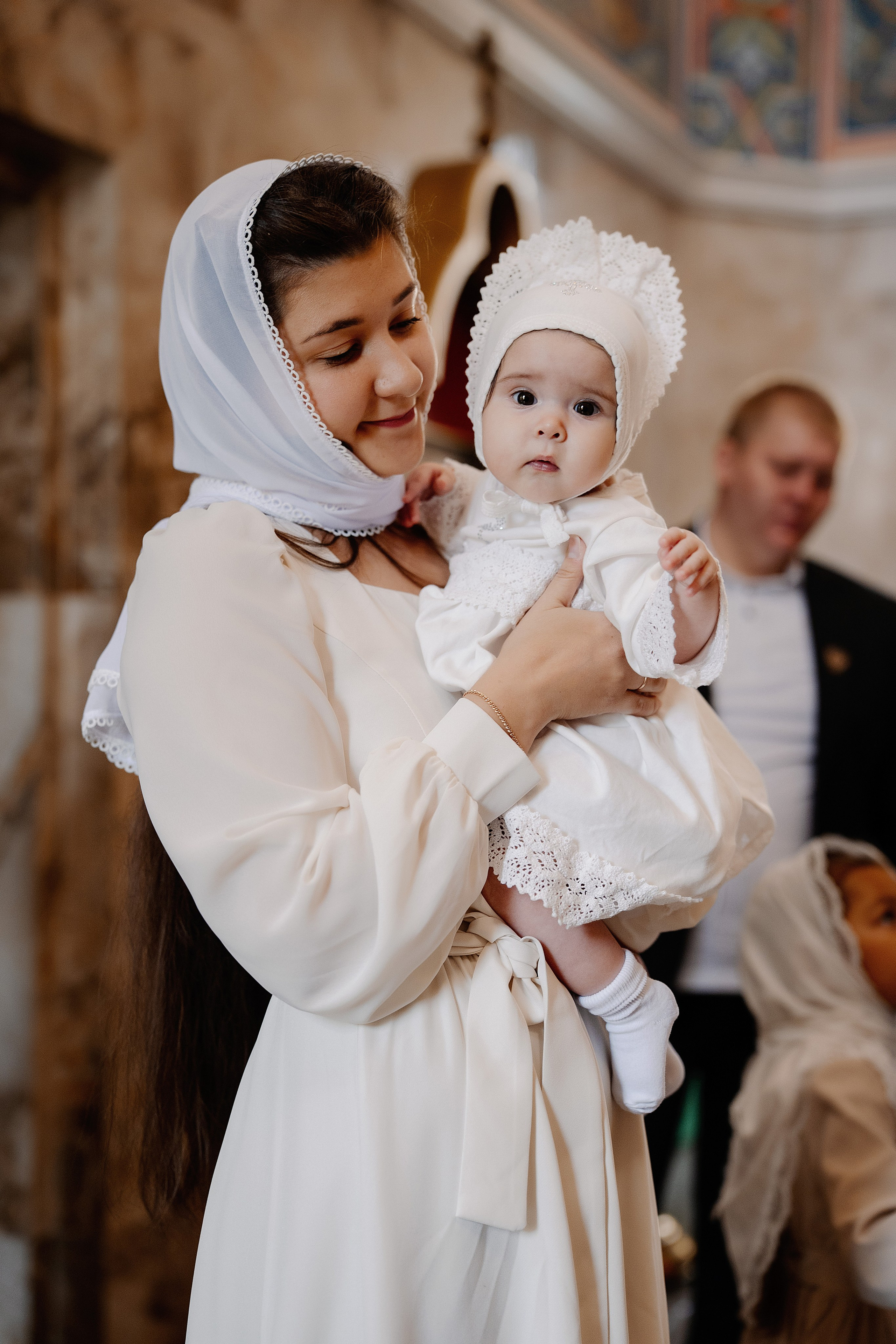 Таинство крещения Снежаны. Фотограф на Крещение и Венчание в Красноярске Рамазанова Юлия