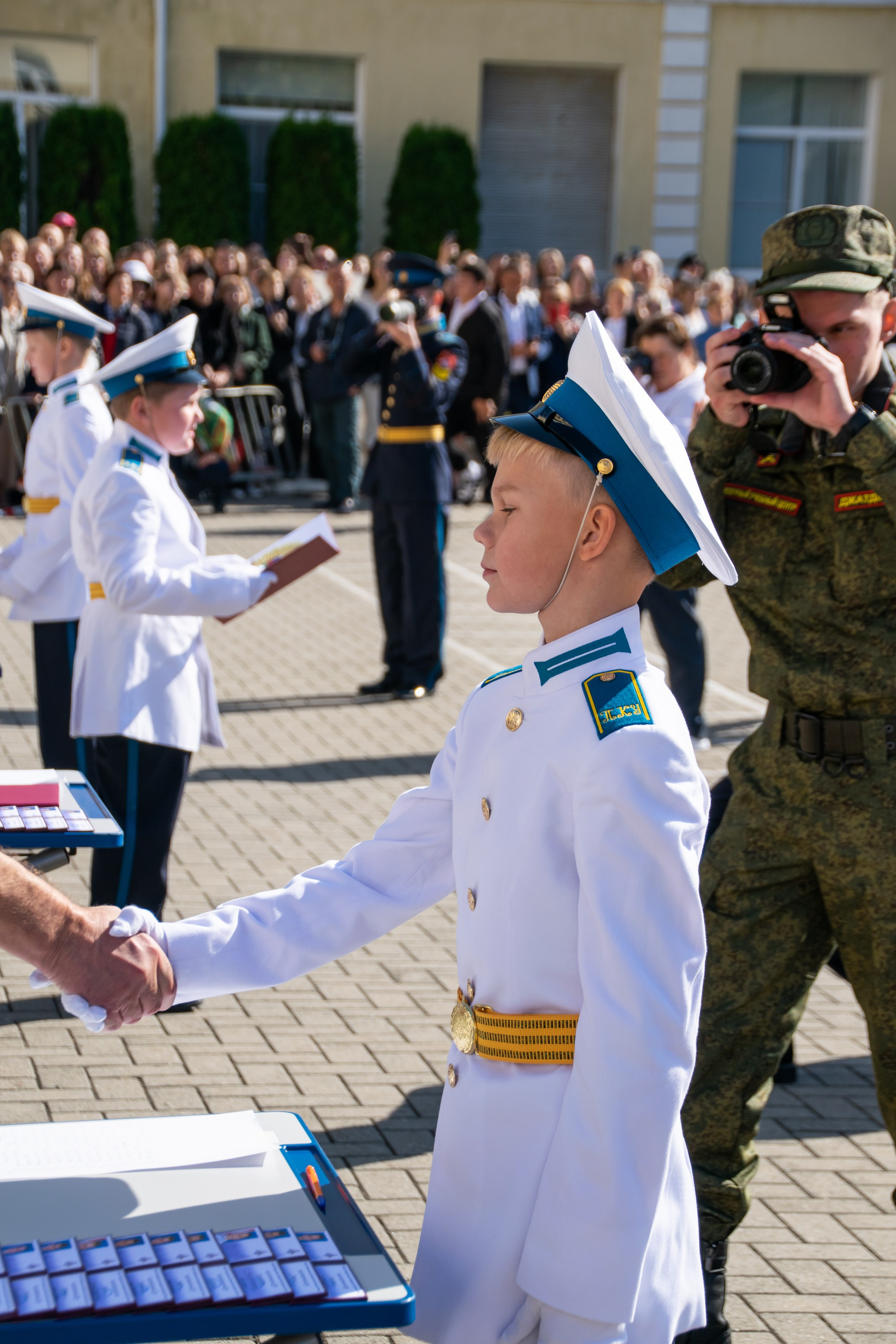 Присяга в кадетском училище. Репортажный фотограф в Ставрополе