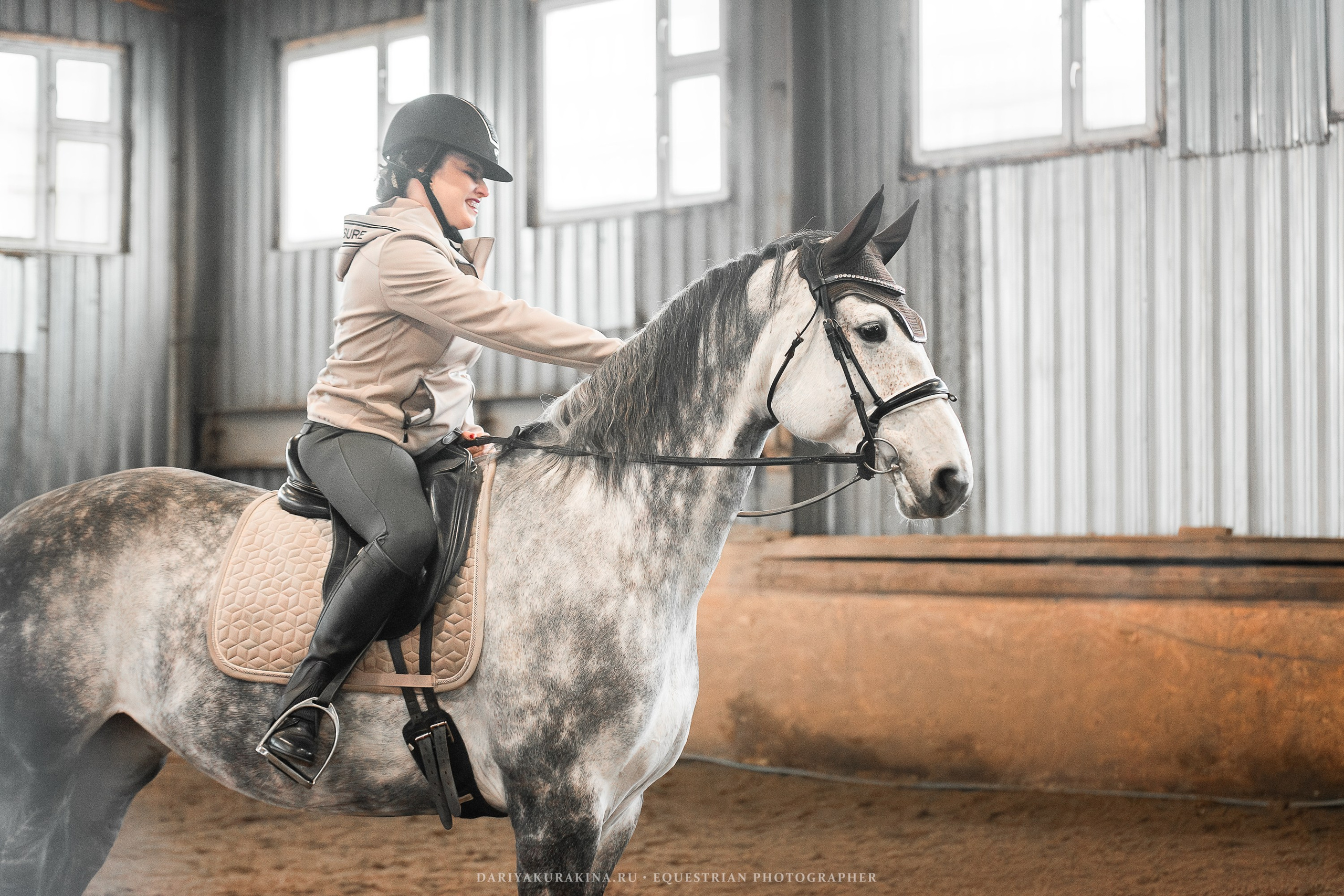 «ЮНА» Тренировка. Конный фотограф Куракина Дарья • Фотосессии с лошадьми