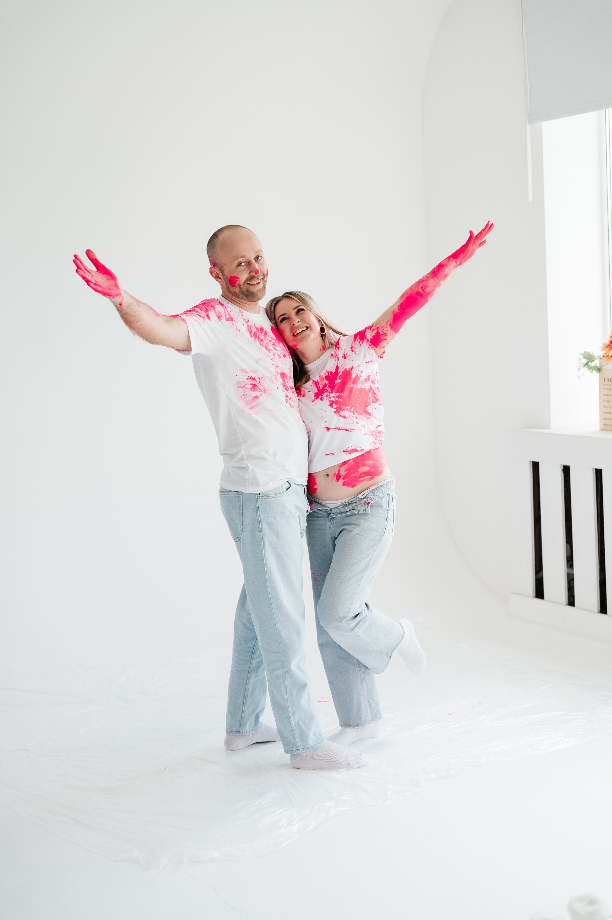 Гендер пати с красками. Свадебный и семейный фотограф в Краснодаре Алина Мельник