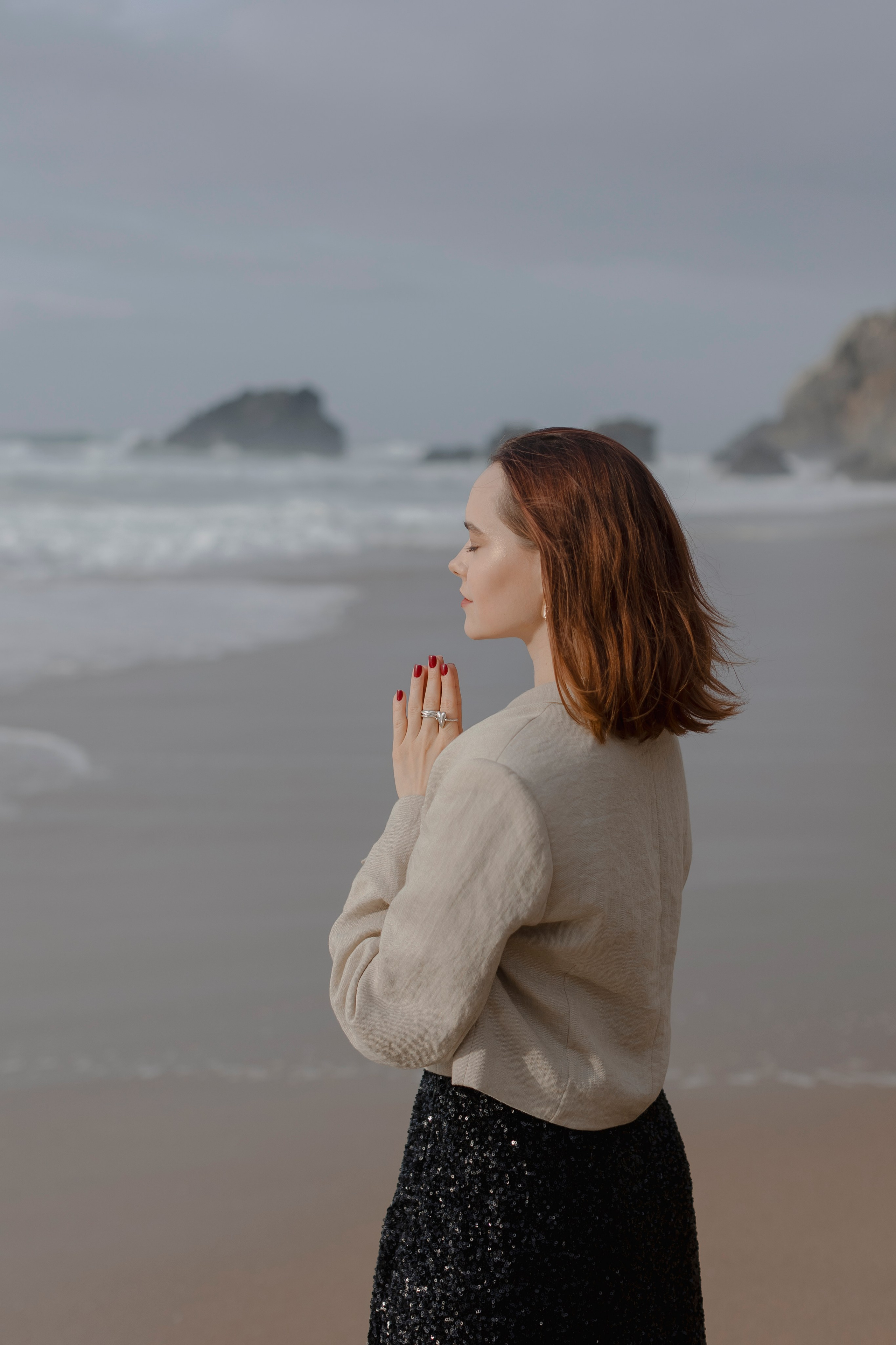 Foggy beach. Свадебный и женский фотограф в Лиссабоне Яковлева Ольга