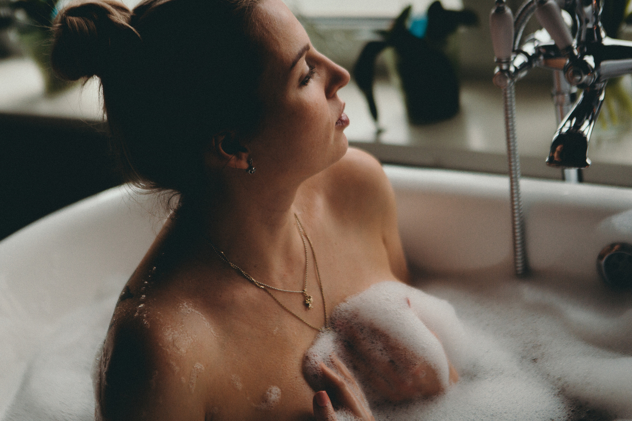 Настя в ожидании сына (домашняя съемка). Фотограф Краснодар/преподаватель фотографии