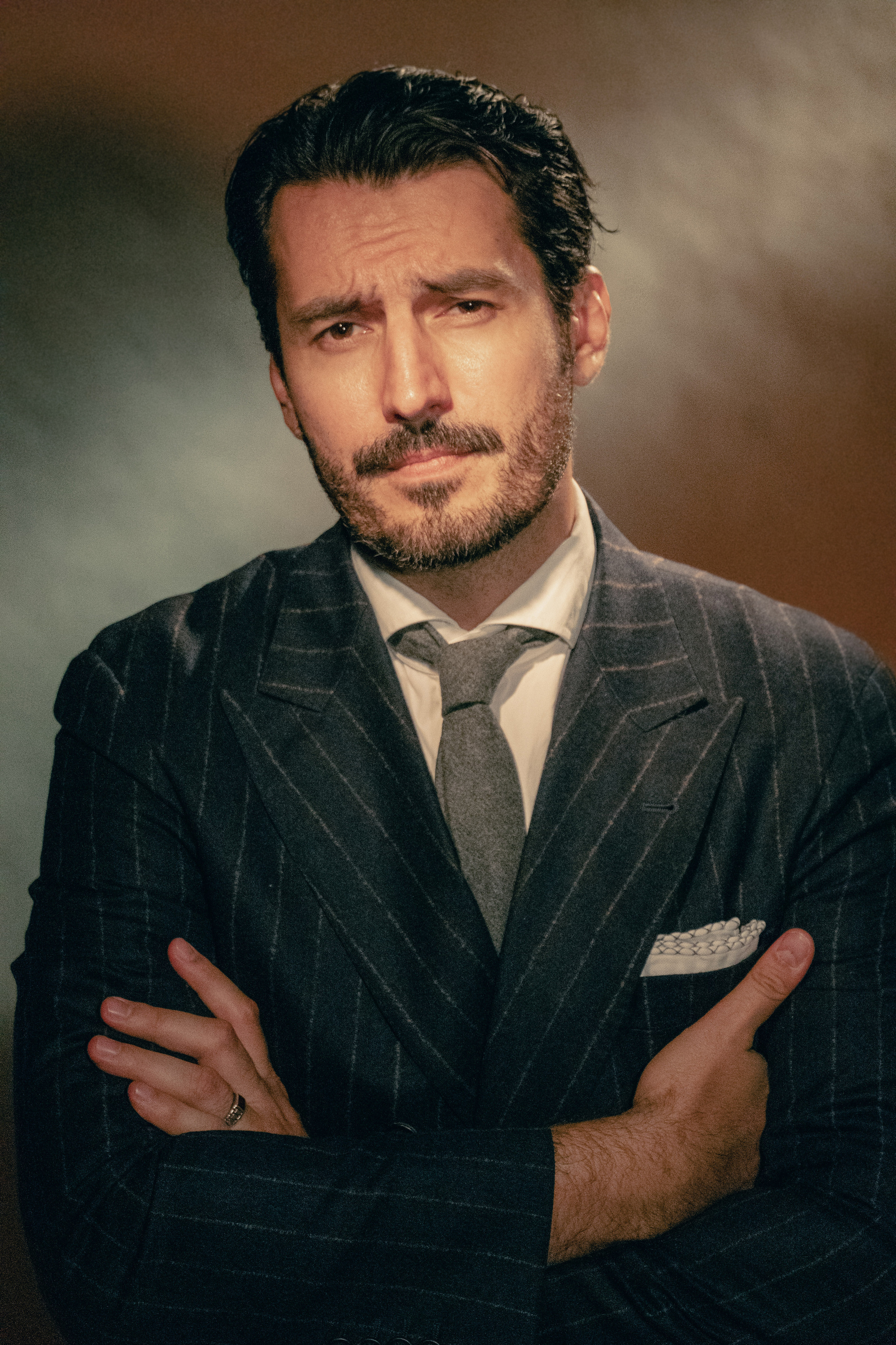 Мужской портрет. Портретная съемка в Москве, студийный фотограф Игорь Фомин