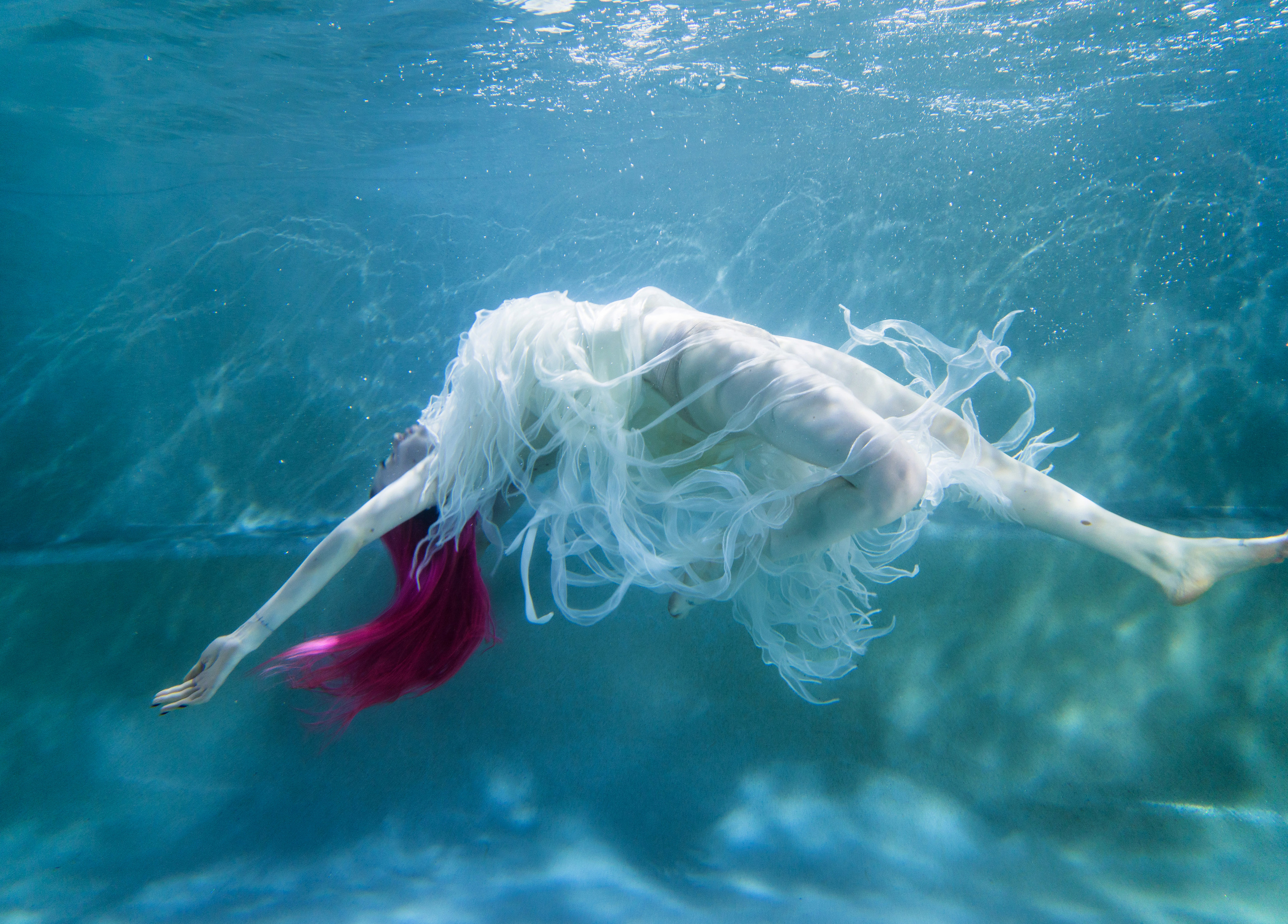 Подводная фотосессия. Портретная съемка в Москве, студийный фотограф Игорь Фомин