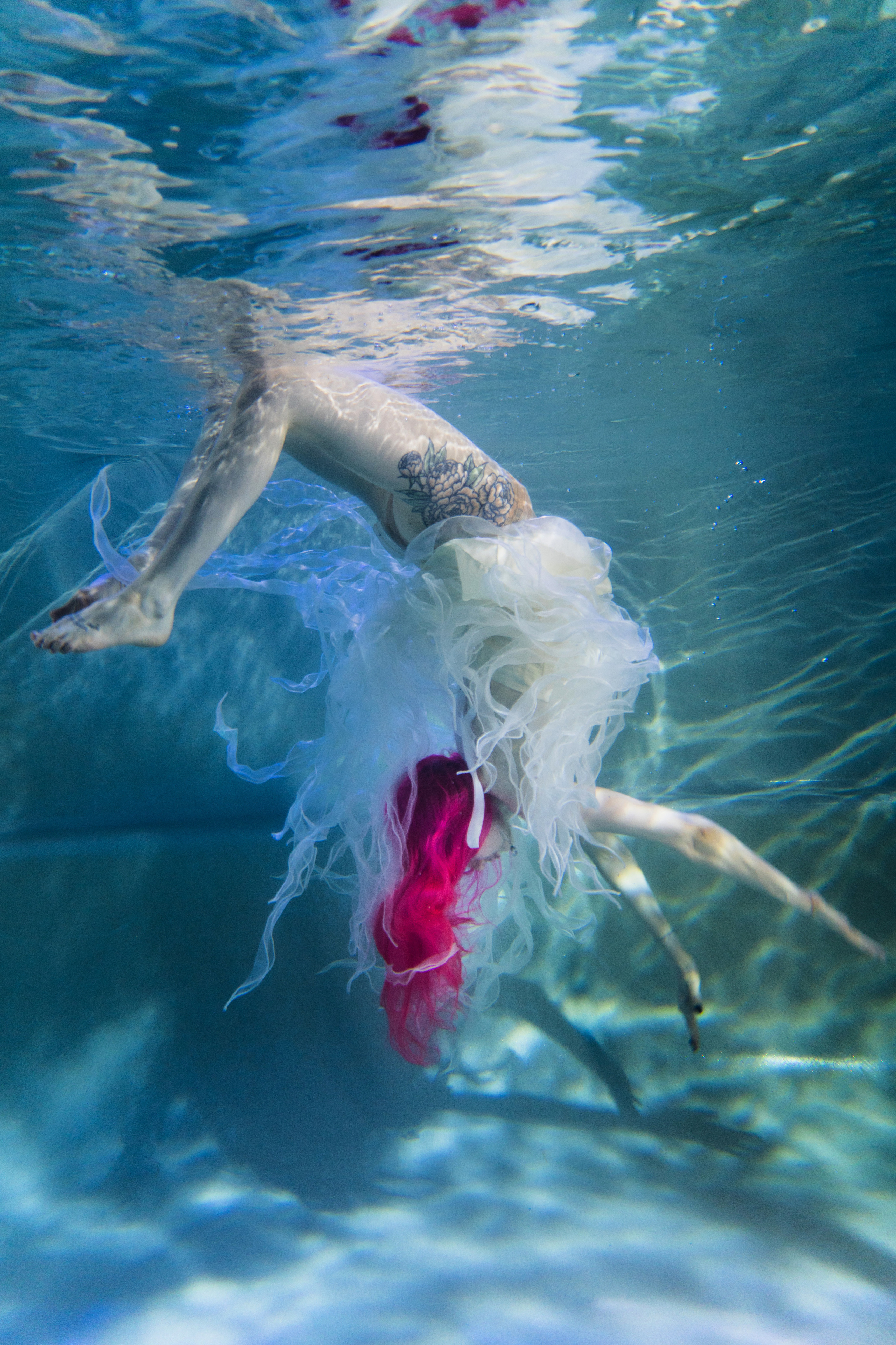 Подводная фотосессия. Портретная съемка в Москве, студийный фотограф Игорь Фомин