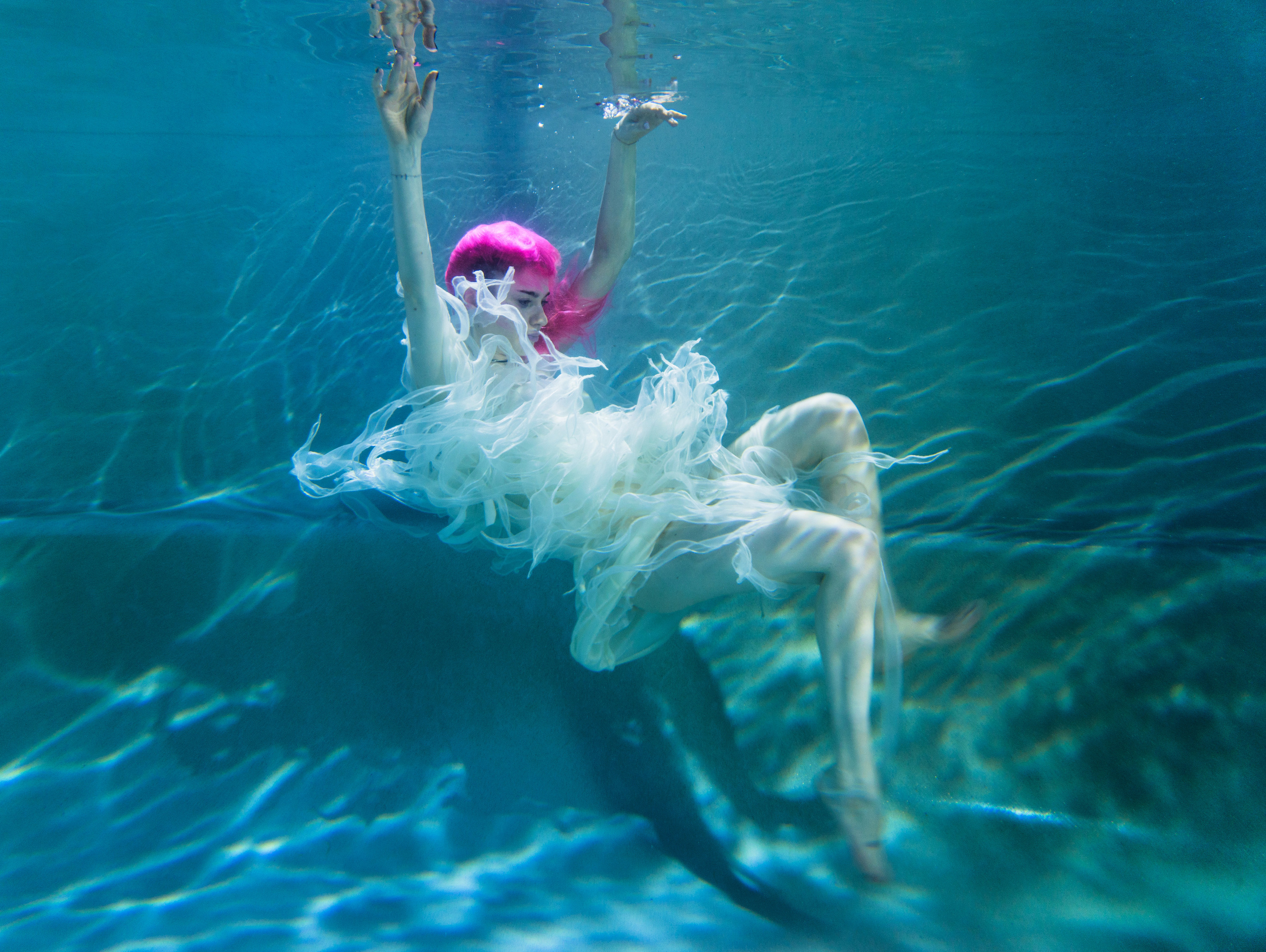 Подводная фотосессия. Портретная съемка в Москве, студийный фотограф Игорь Фомин