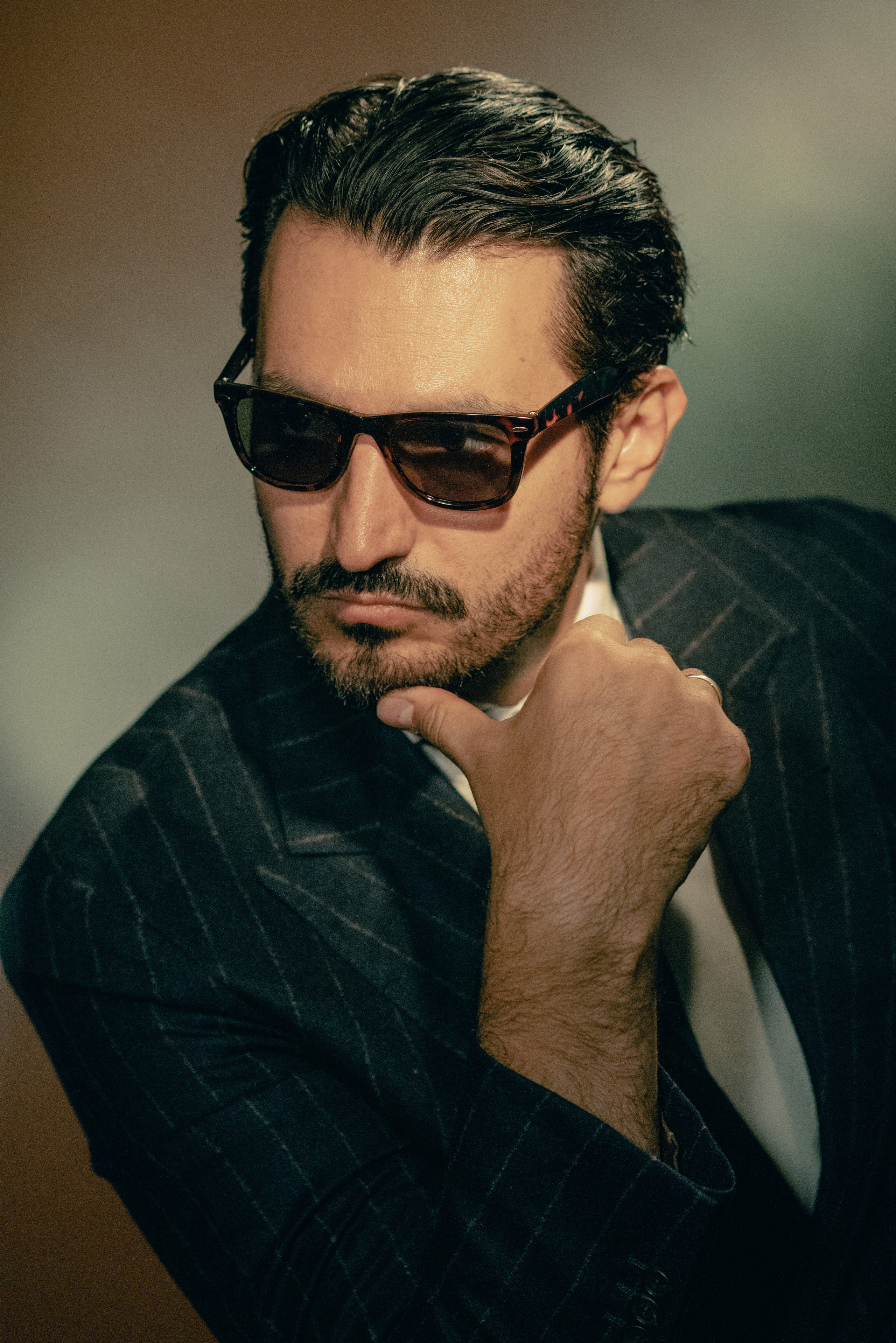 Мужской портрет. Портретная съемка в Москве, студийный фотограф Игорь Фомин