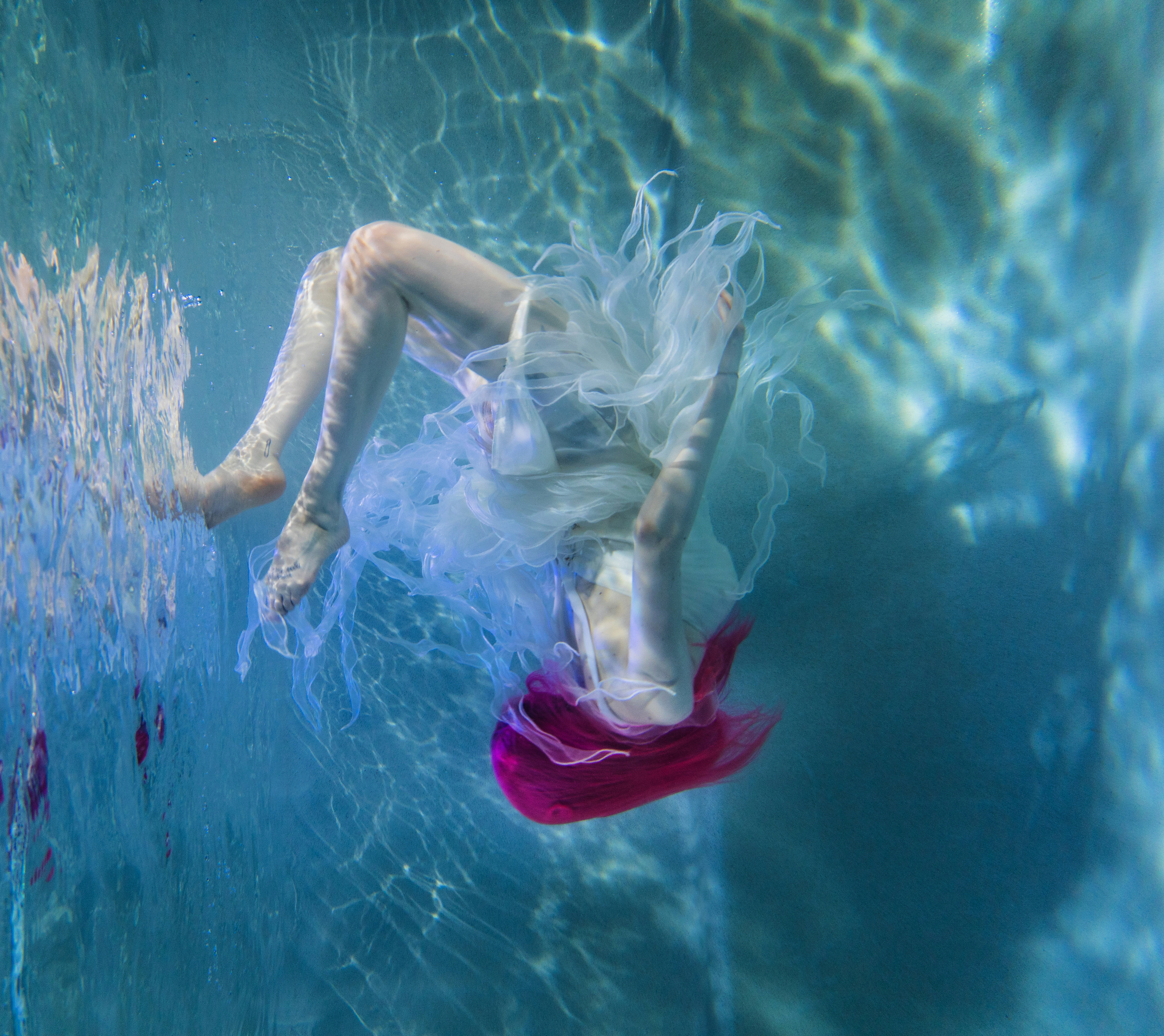 Подводная фотосессия. Портретная съемка в Москве, студийный фотограф Игорь Фомин