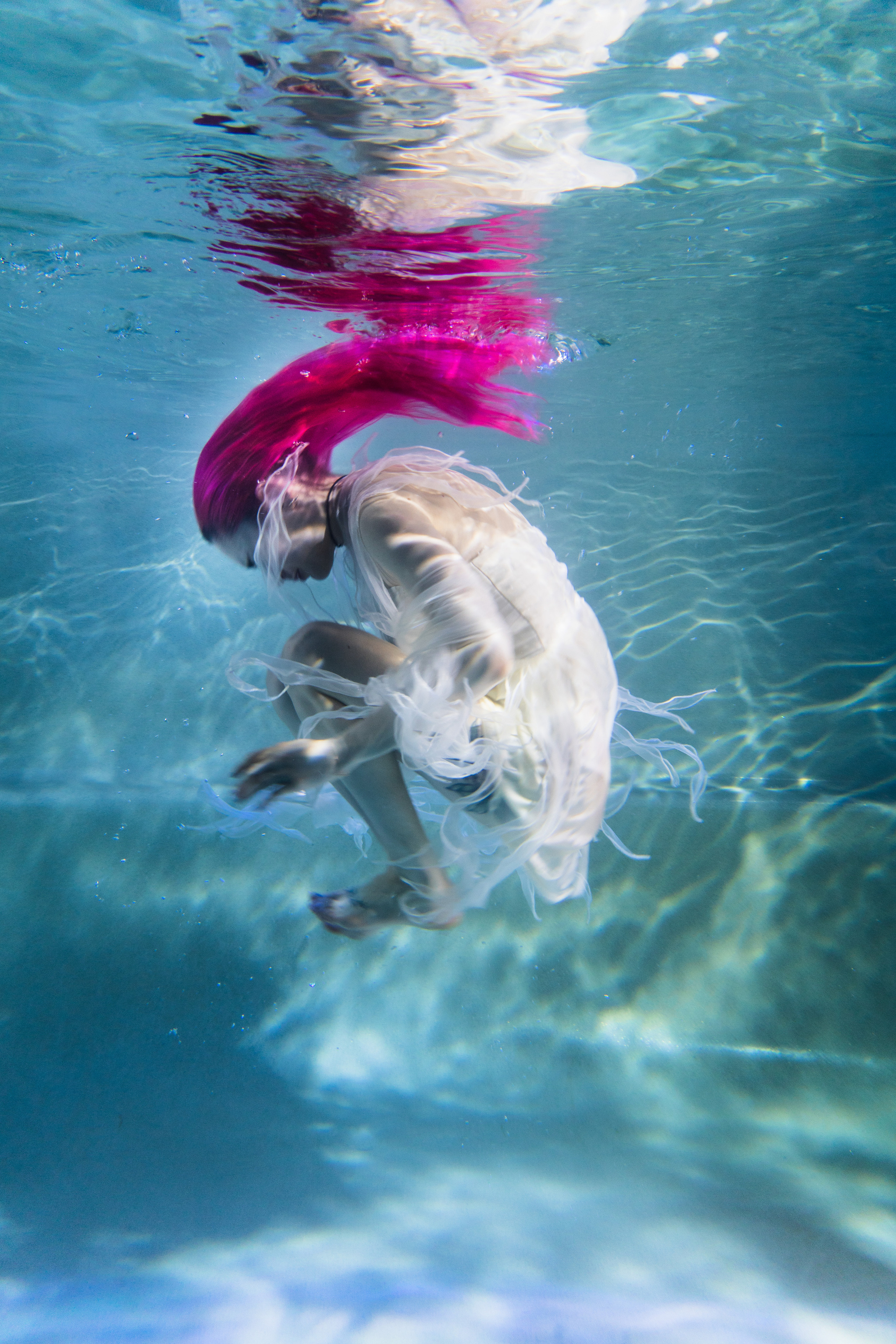 Подводная фотосессия. Портретная съемка в Москве, студийный фотограф Игорь Фомин