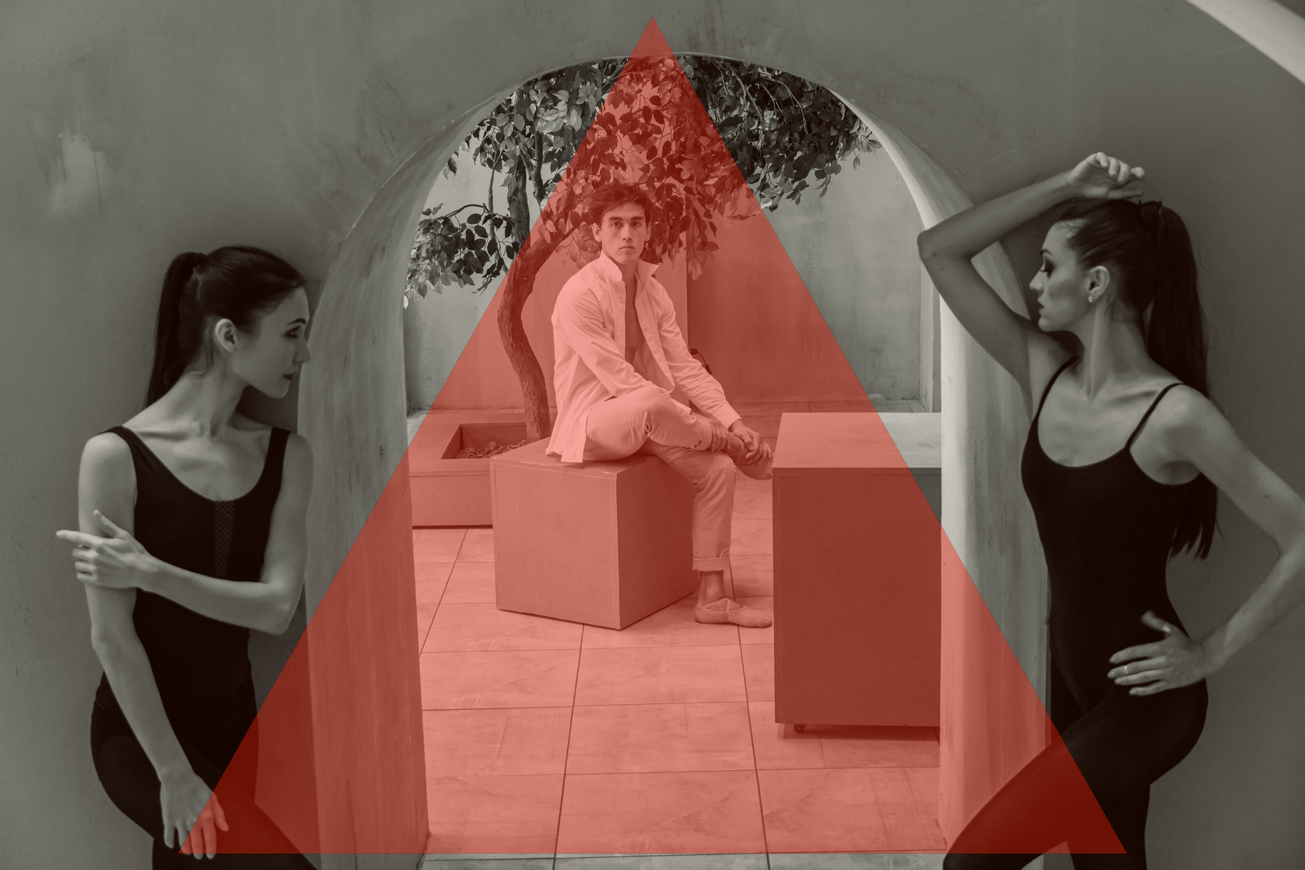 Артисты балета. Портретная съемка в Москве, студийный фотограф Игорь Фомин