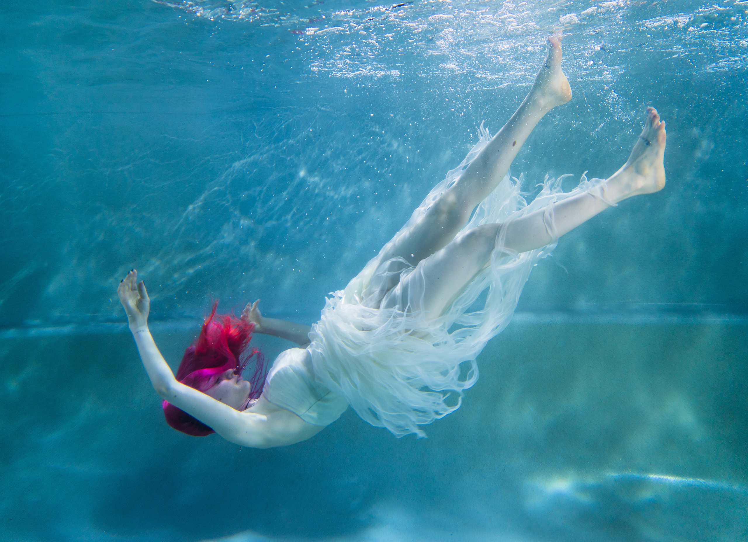 Подводная фотосессия. Портретная съемка в Москве, студийный фотограф Игорь Фомин