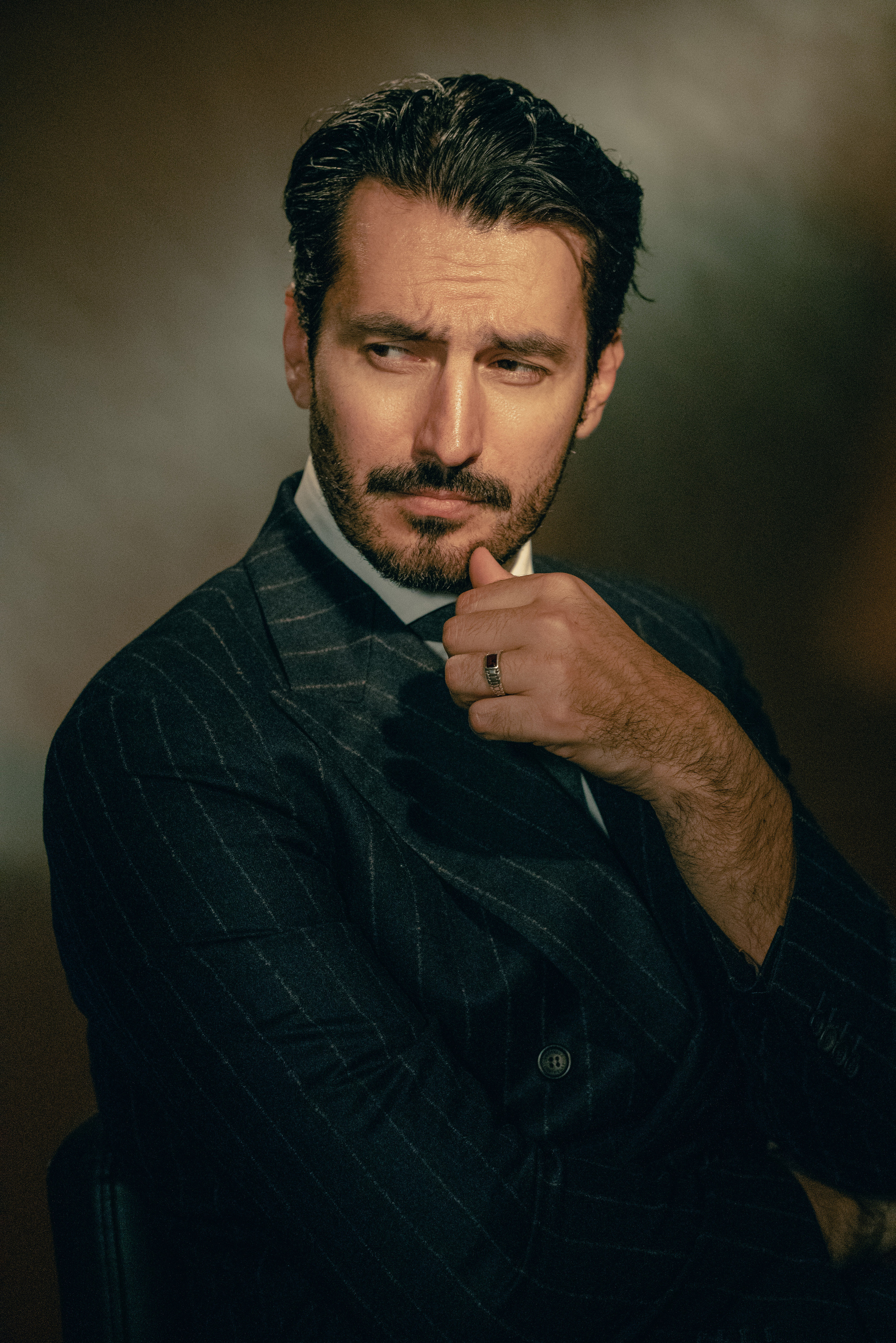 Мужской портрет. Портретная съемка в Москве, студийный фотограф Игорь Фомин