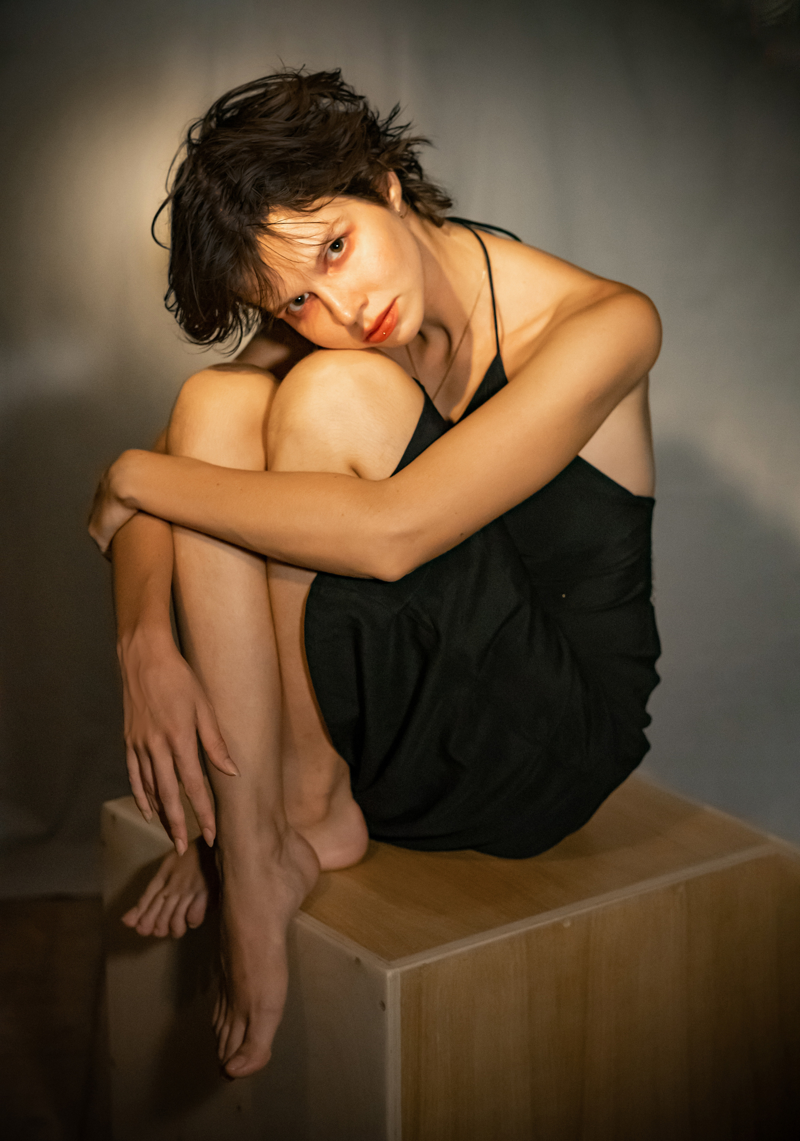 Фото эксперименты со светом. Портретная съемка в Москве, студийный фотограф Игорь Фомин