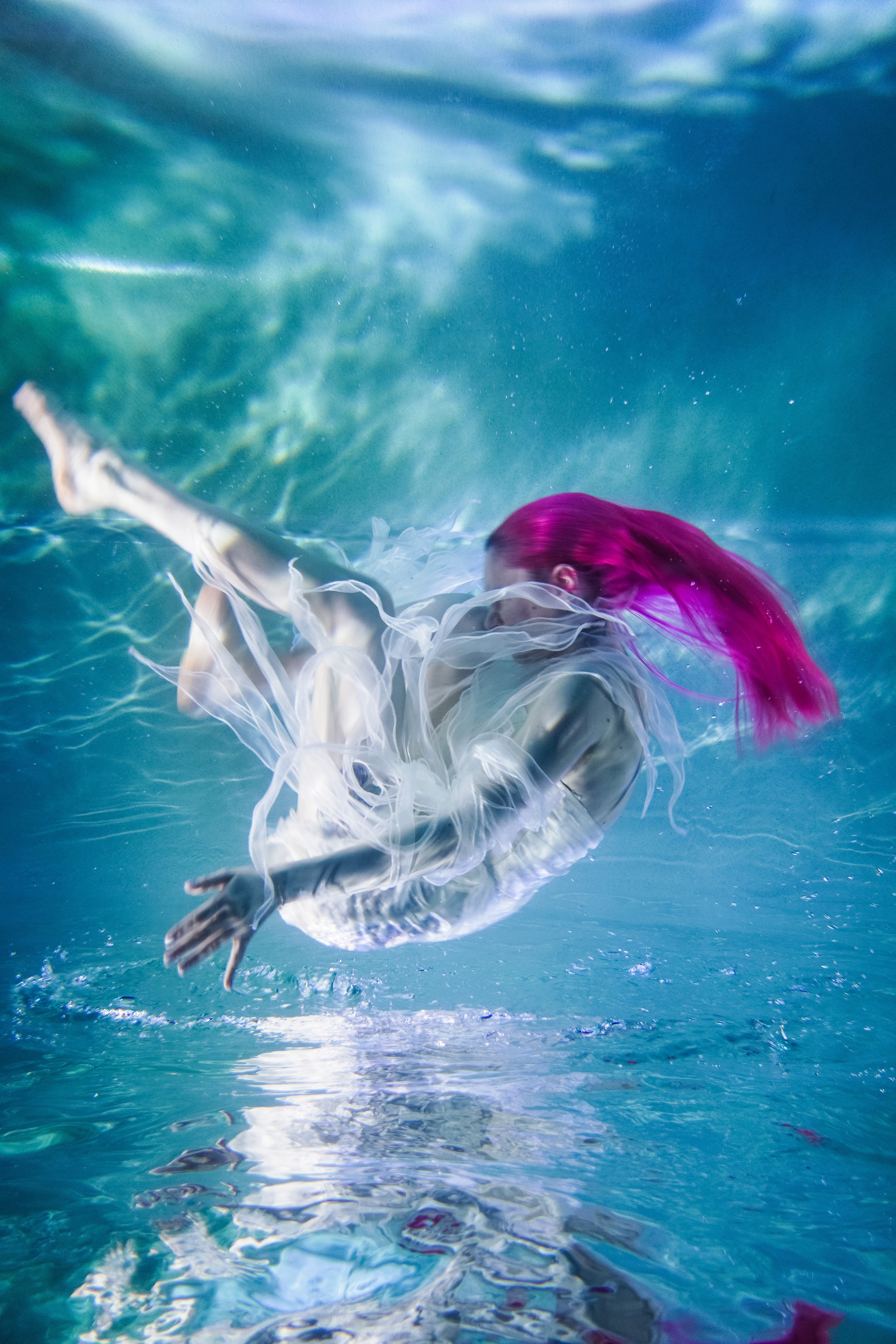 Подводная фотосессия. Портретная съемка в Москве, студийный фотограф Игорь Фомин