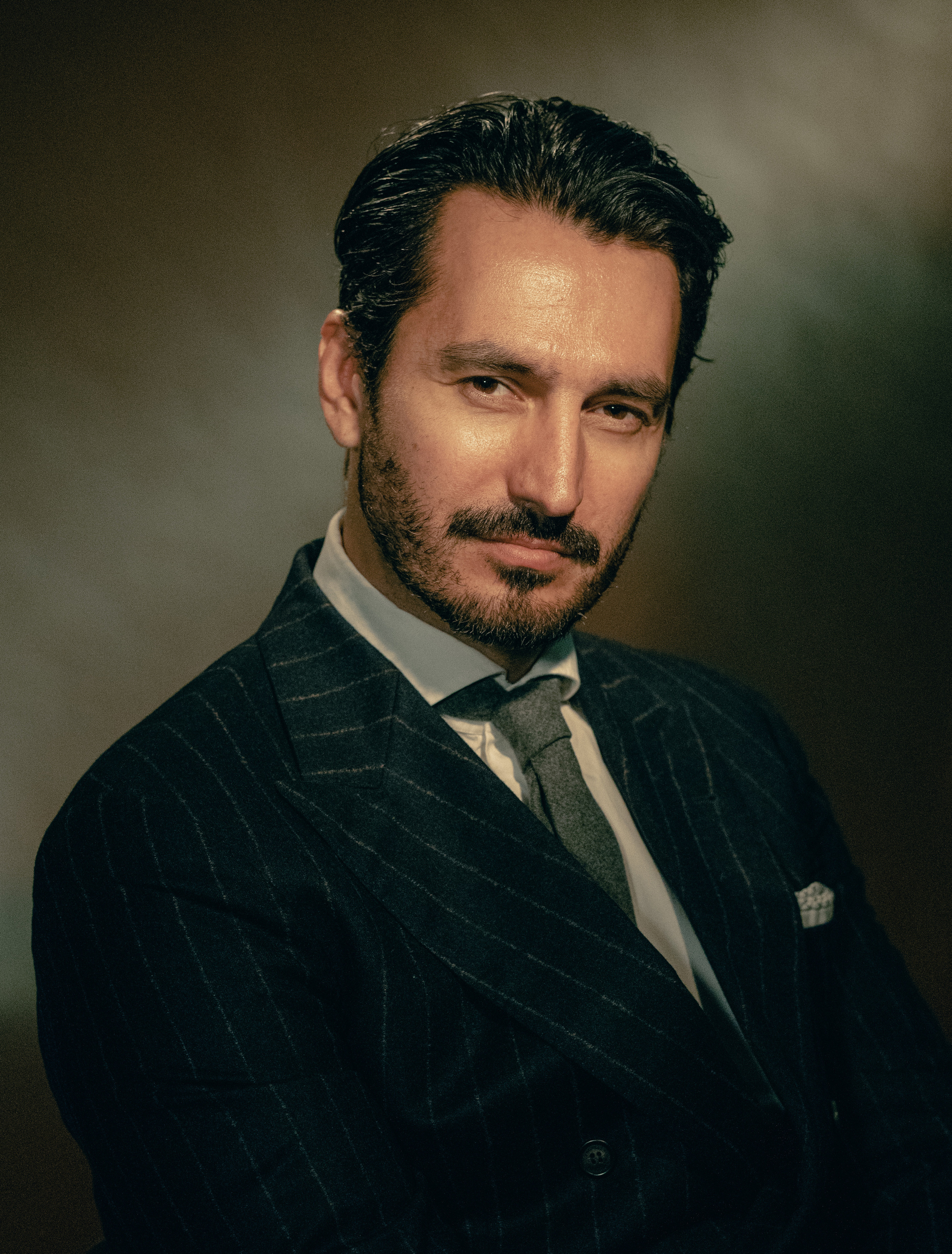 Мужской портрет. Портретная съемка в Москве, студийный фотограф Игорь Фомин