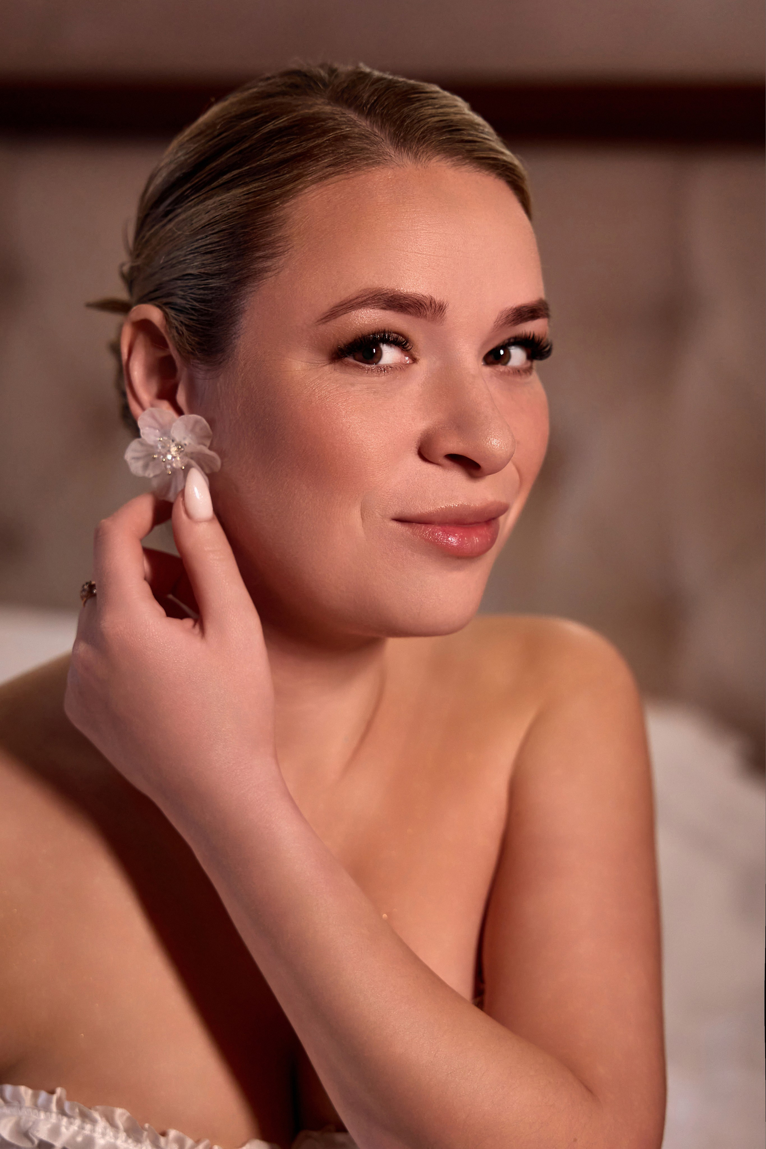 Утро невесты и свадебная фотосессия в гостинице