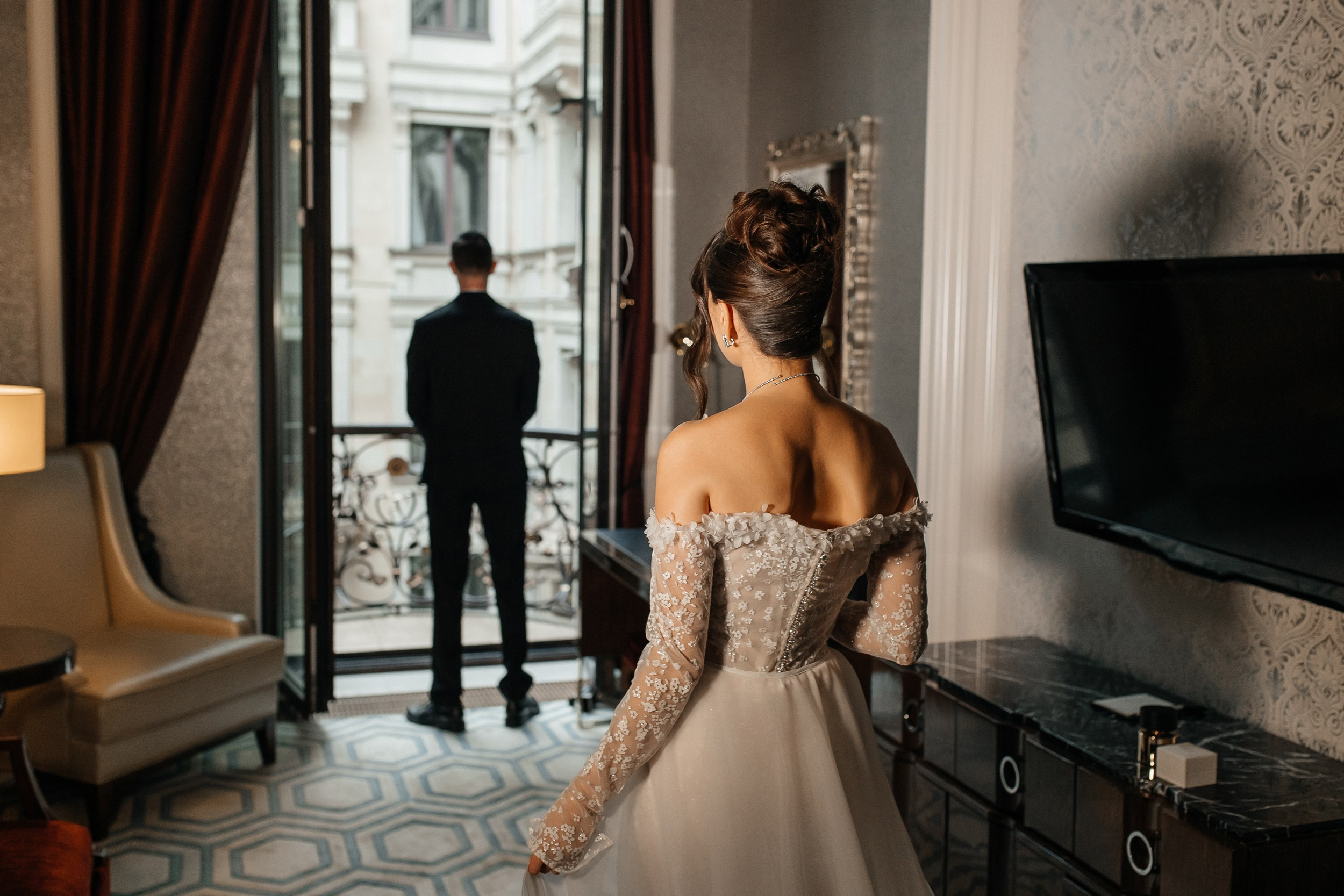 первая встреча жениха и невесты отеле st. regis Москва Никольская