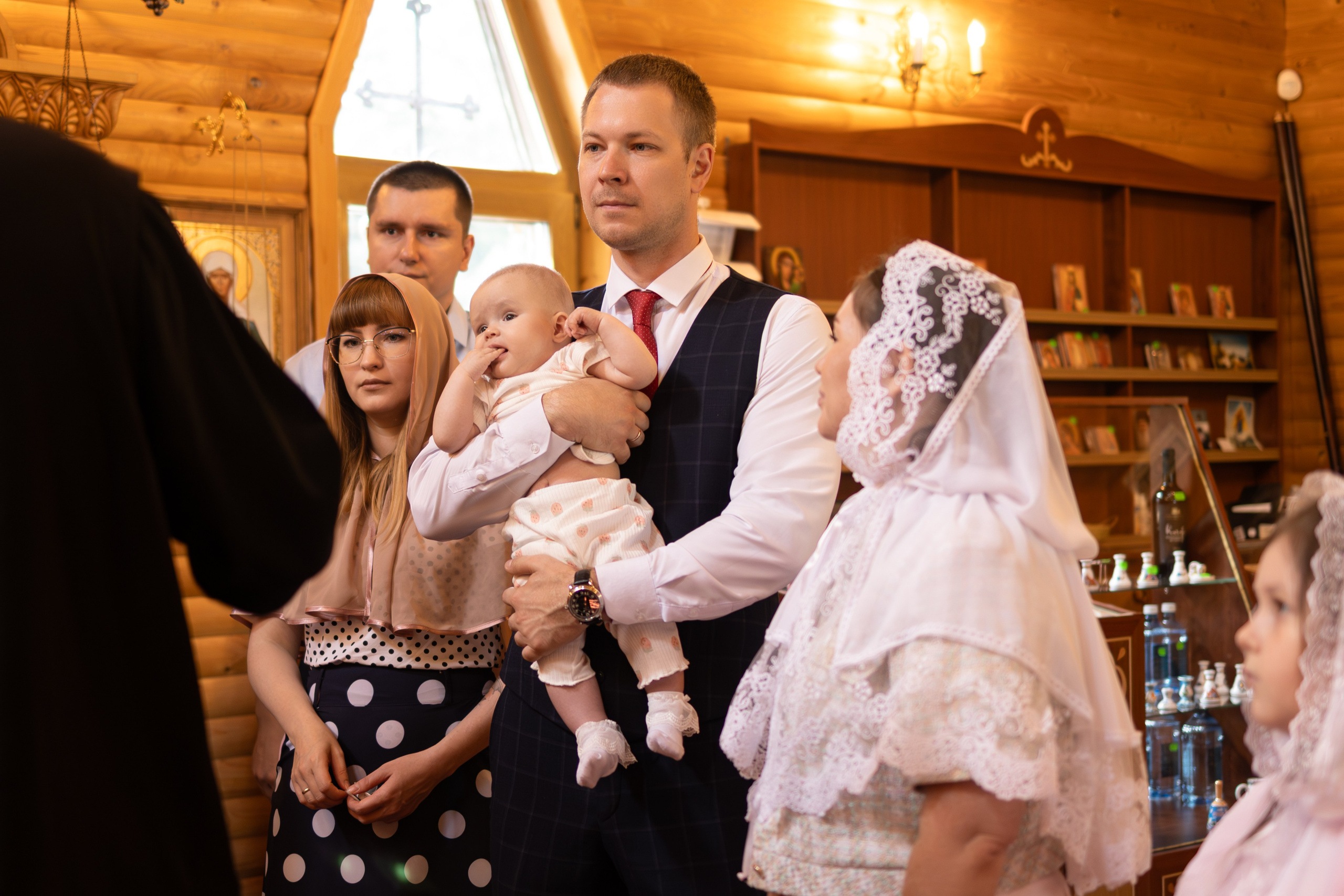 Крещение Александры. Фотограф Виктория Кравец