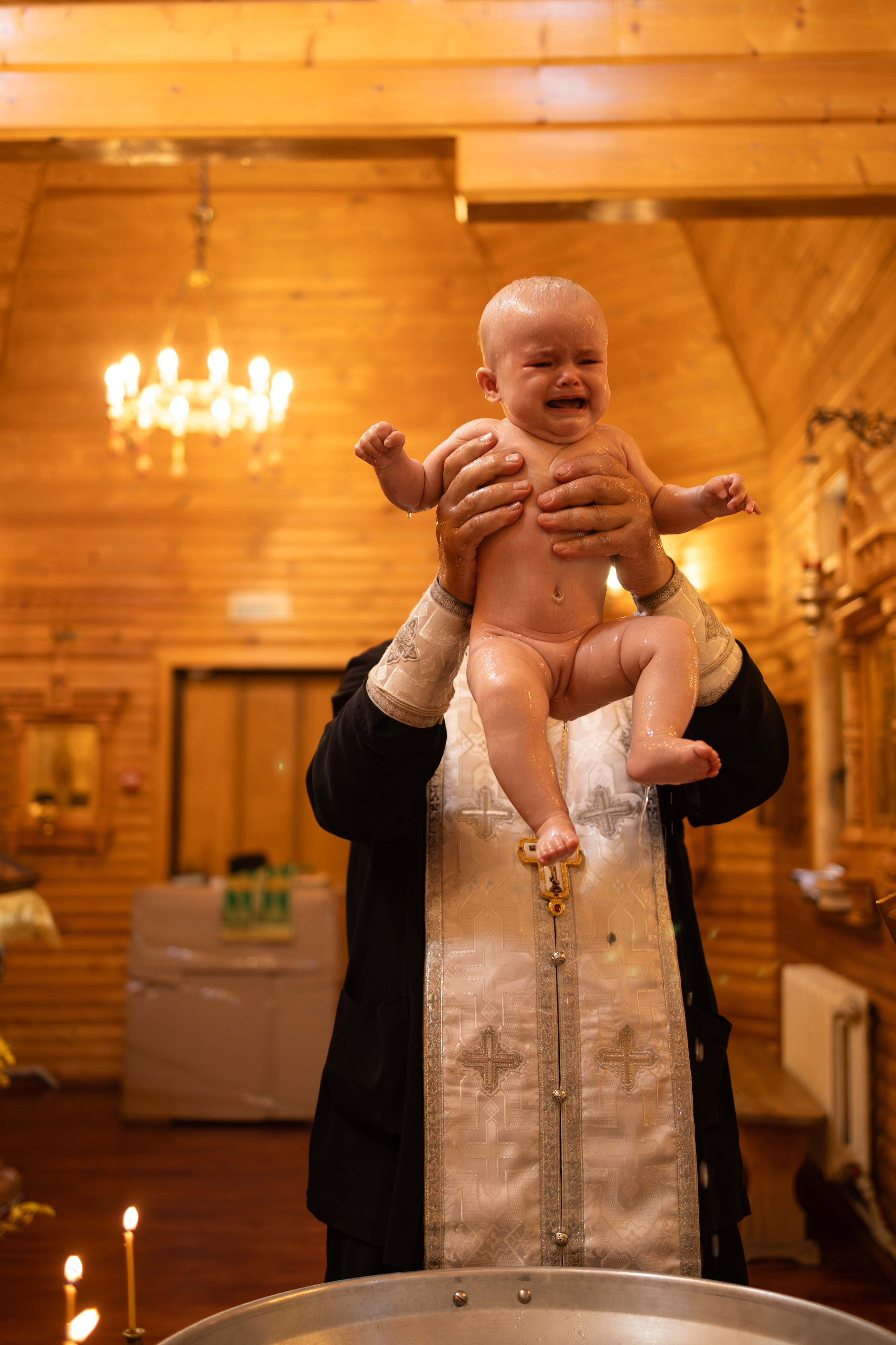 Крещение Александры. Фотограф Виктория Кравец