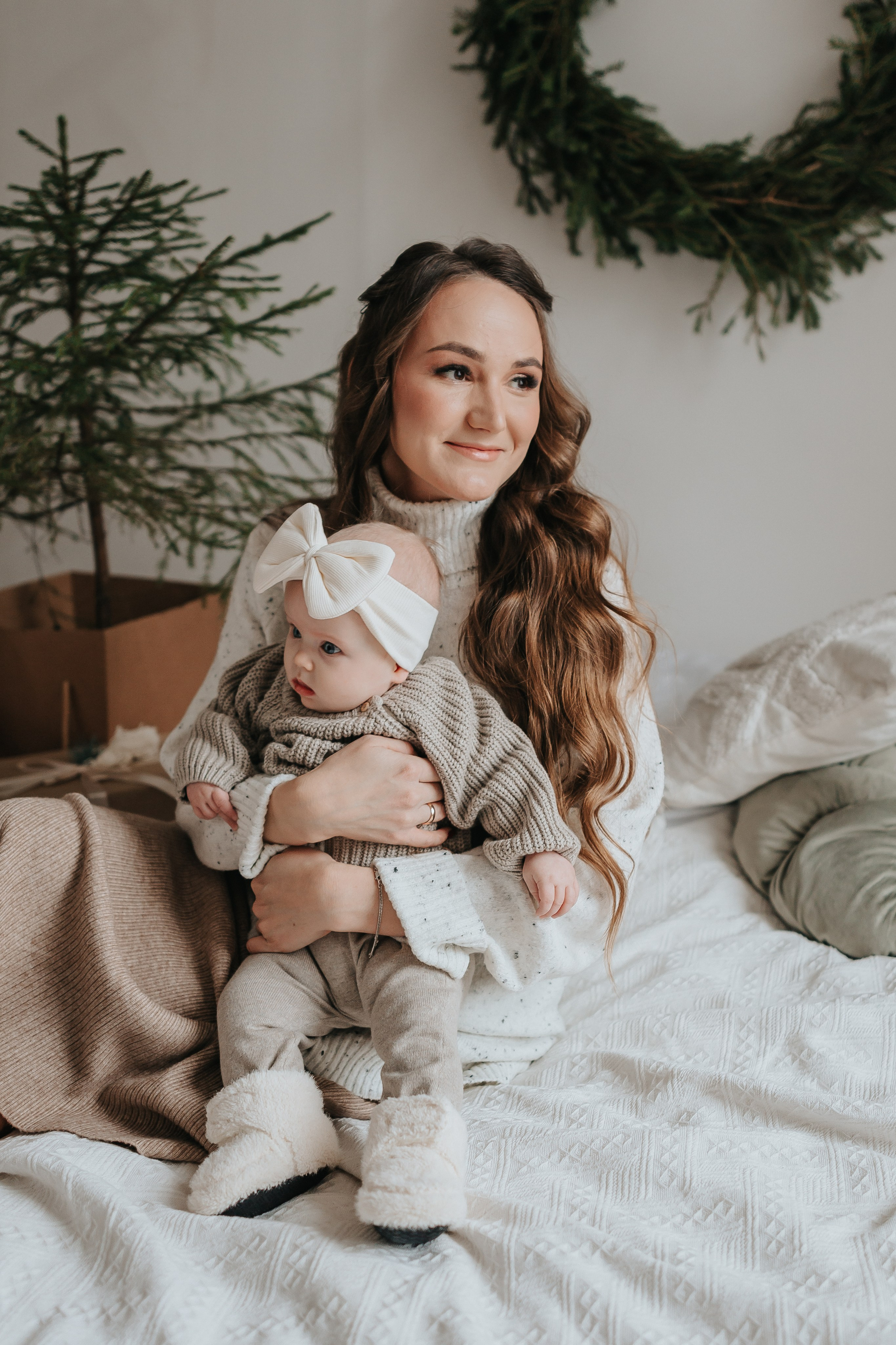 Первая новогодняя история для малышки. Свадебный фотограф Пермь