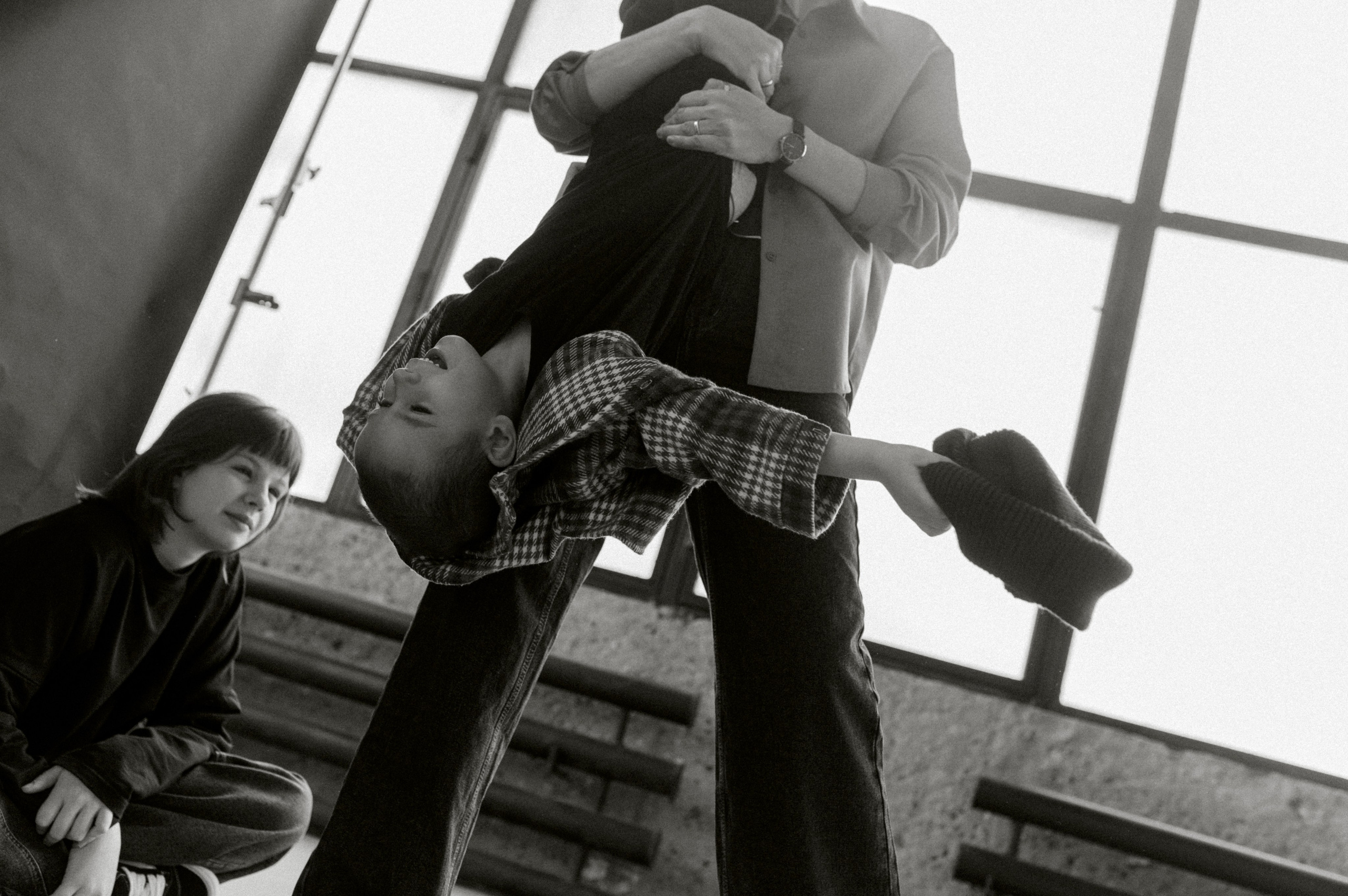 Наташа, Маша и Ванюшка. Фотограф Мария Стрелкова