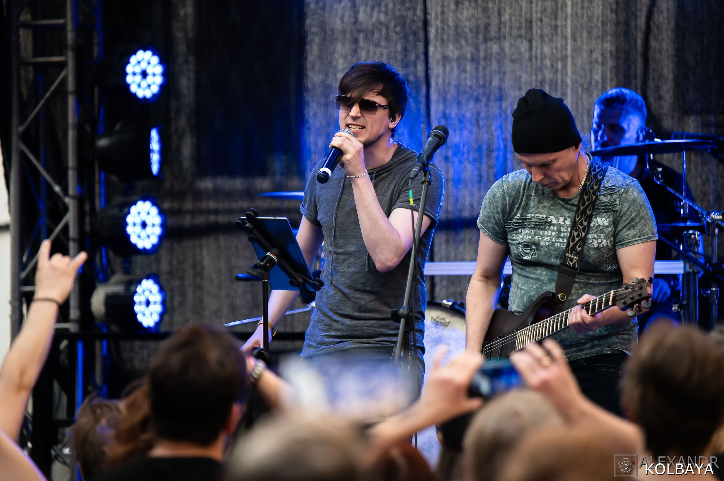 Фоторепортаж с мэшап концерта группы Черный Обелиск 4 июля 2024 года. Концертный и театральный репортажный фотограф в Москве Александр Колбая