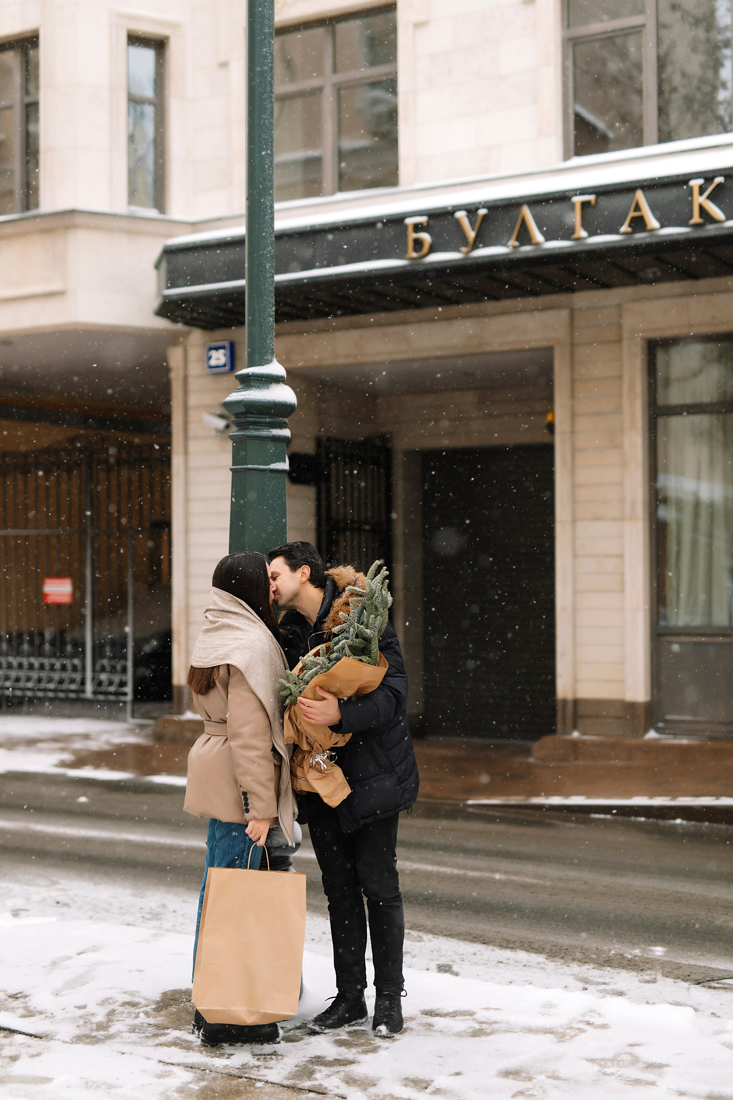 Новогодняя прогулка. Патрики. Фотограф Москва Мария Захарова