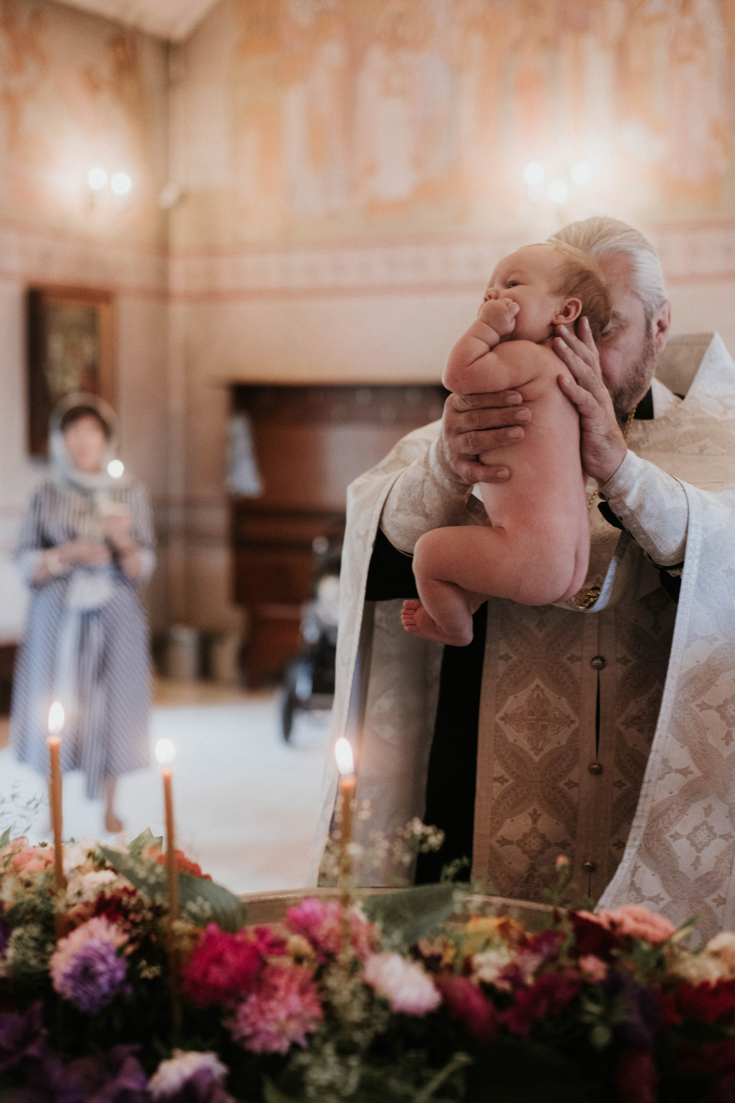 Фотосессия на крещение. Семейный фотограф в Москве Полина Ситникова