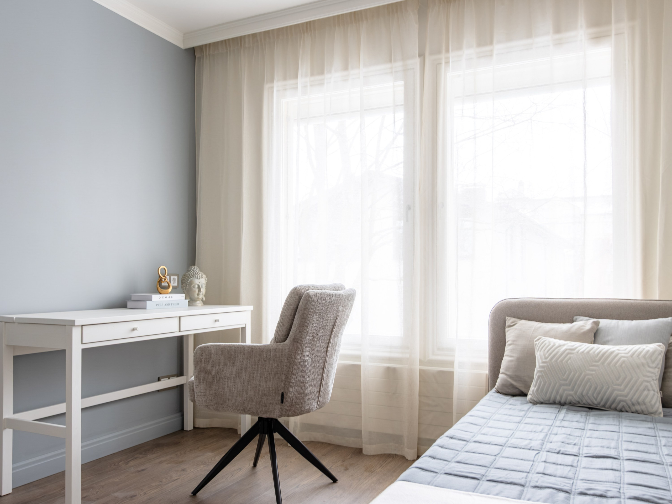 Таунхауз дизайнера Олеси Тищенко, 2026. Интерьерный фотограф в Санкт-Петербурге