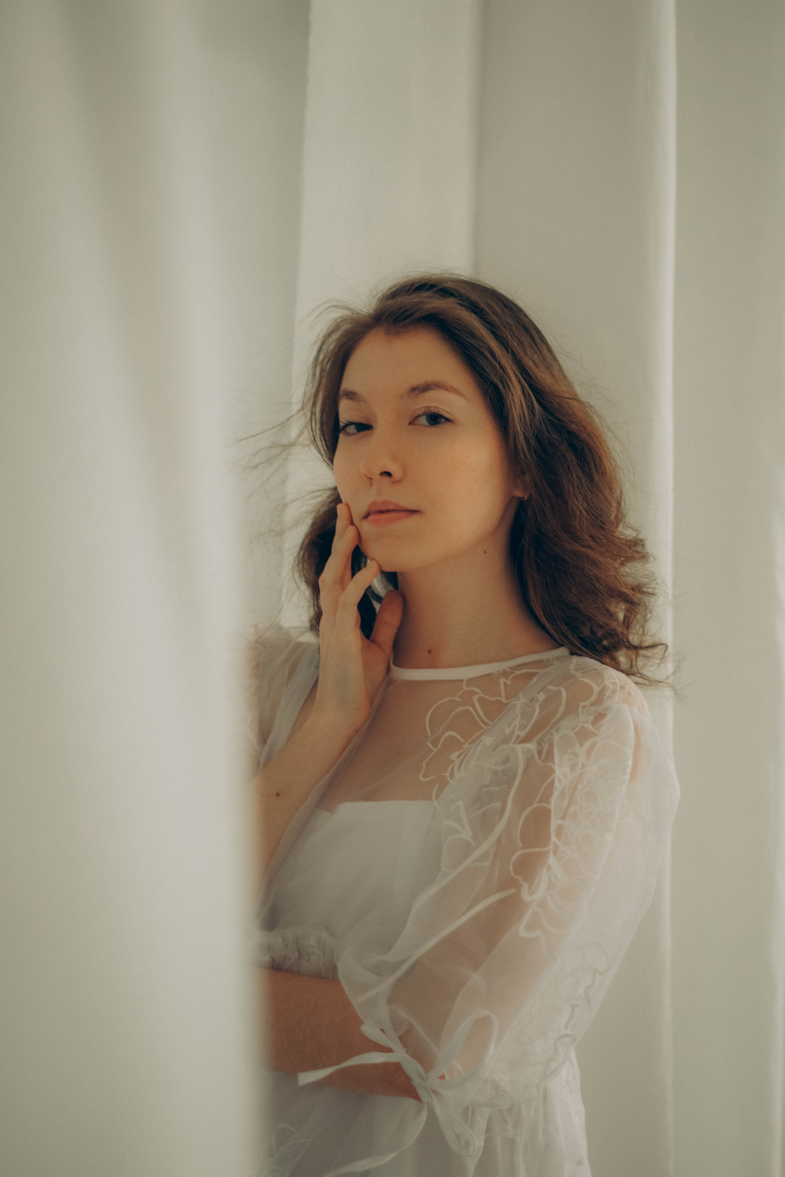 Анастасия. Фотосессия в студии. Портретный фотограф Дарья Бахматова | Нижний Новгород