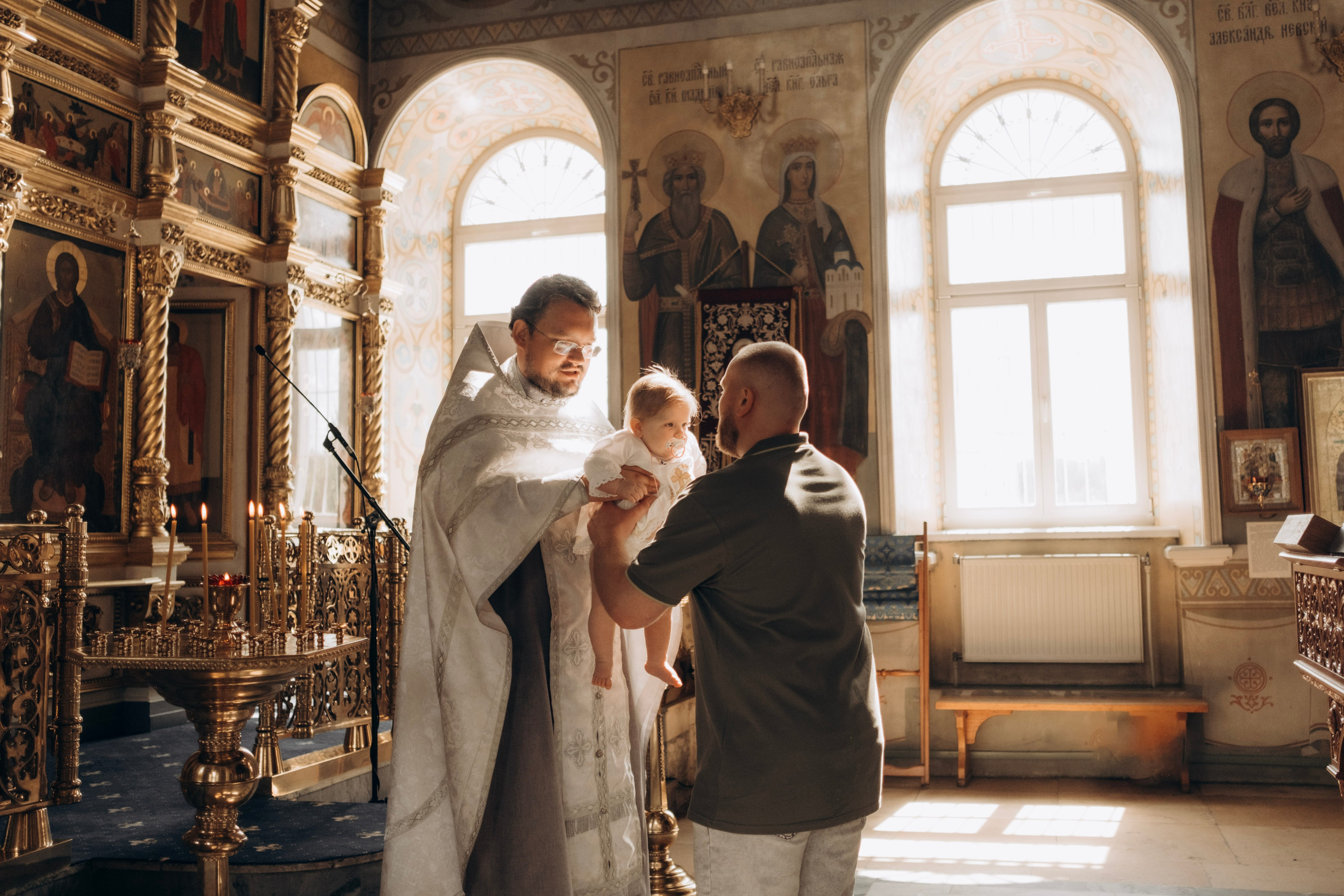 Крещение Василины. Главная