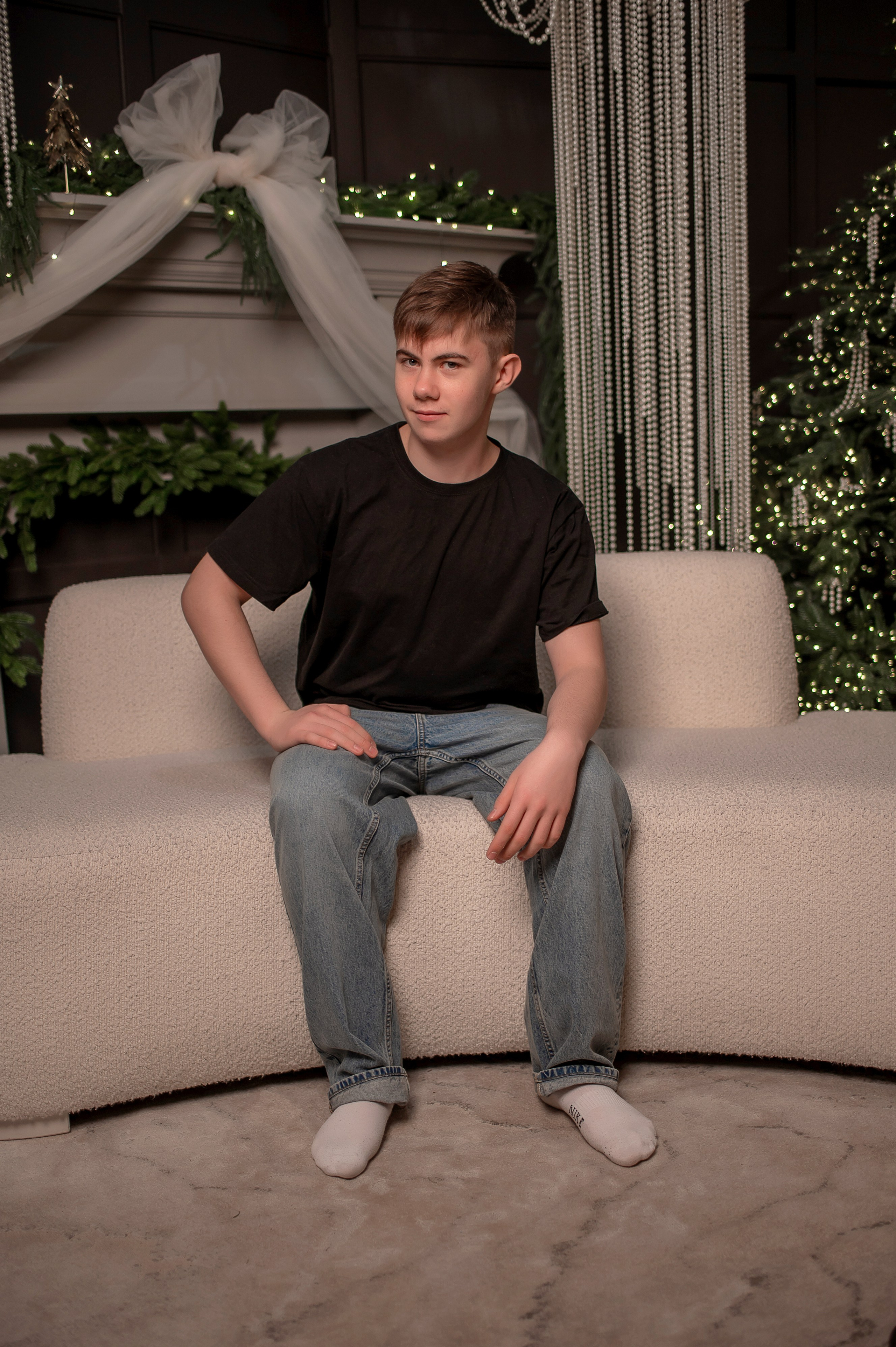 Семейная новогодняя фотосессия в г. Краснодар. Семейный и детский фотограф в Краснодаре Ольга Осинцева