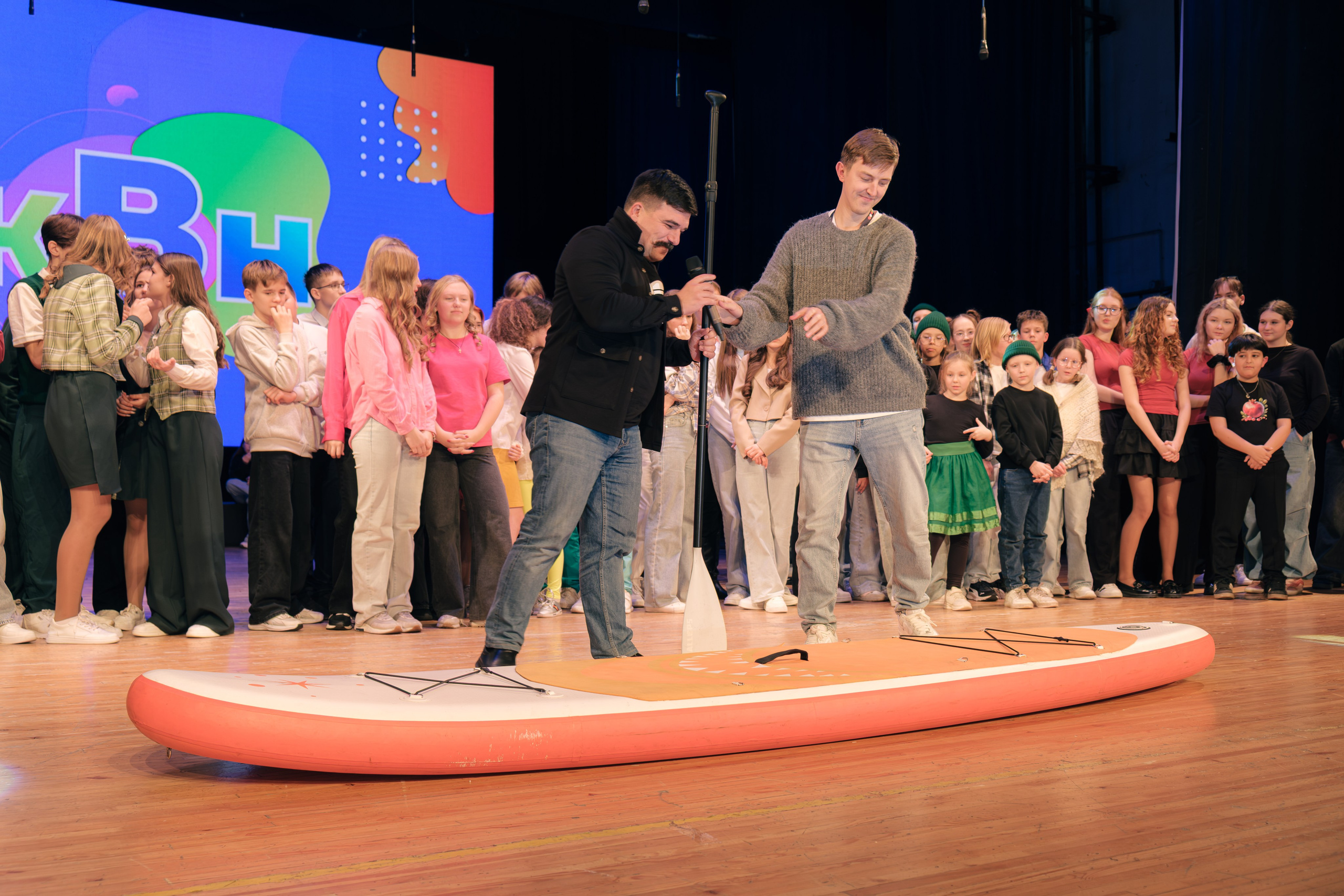 Осенний кубок КВН лиги «Зелёная». Междуреченск. Фотограф — Никита Максимов