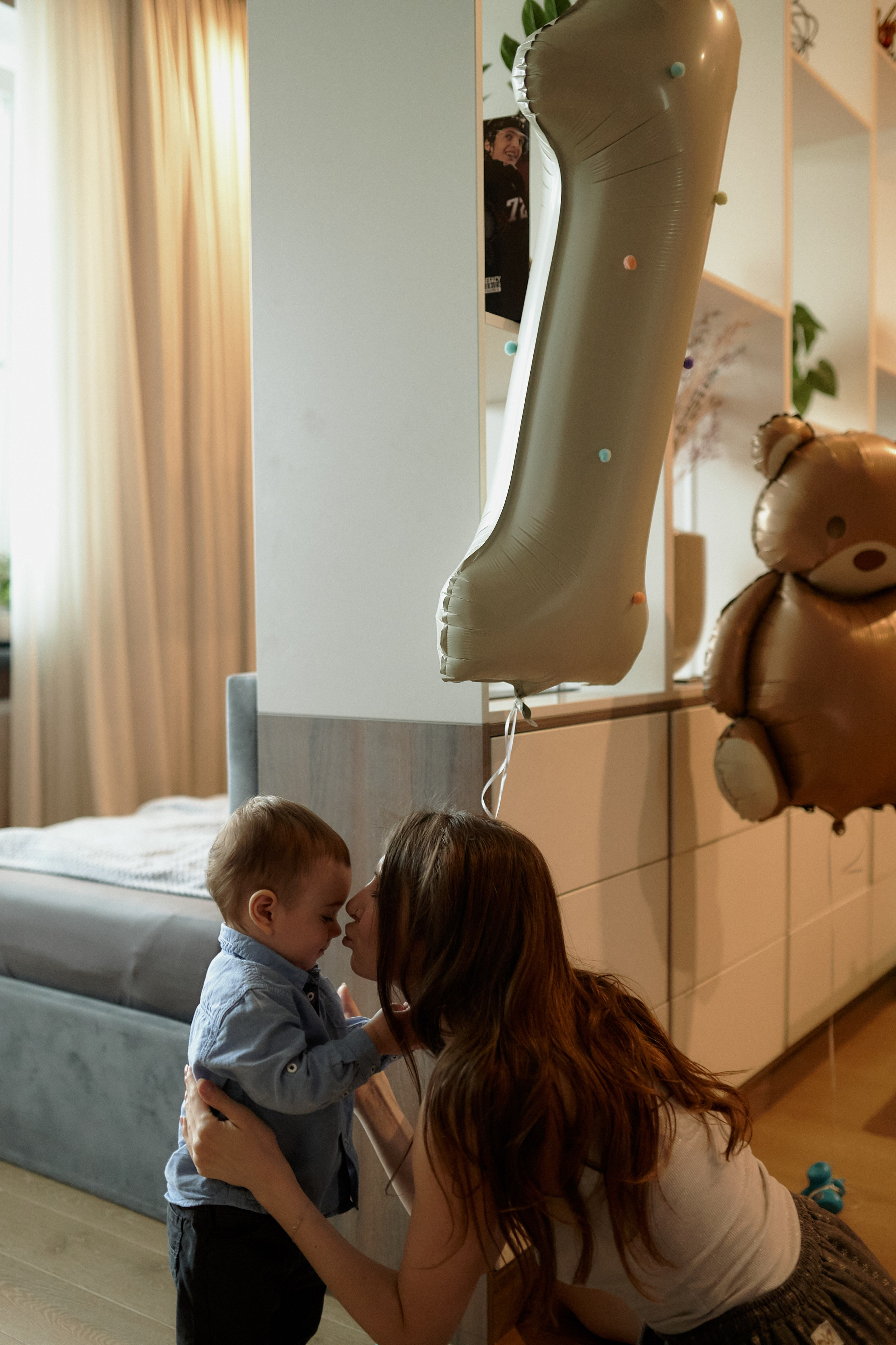 Мише годик (домашнее). Семейный и свадебный lifestyle-фотограф в Москве Мария Петрова